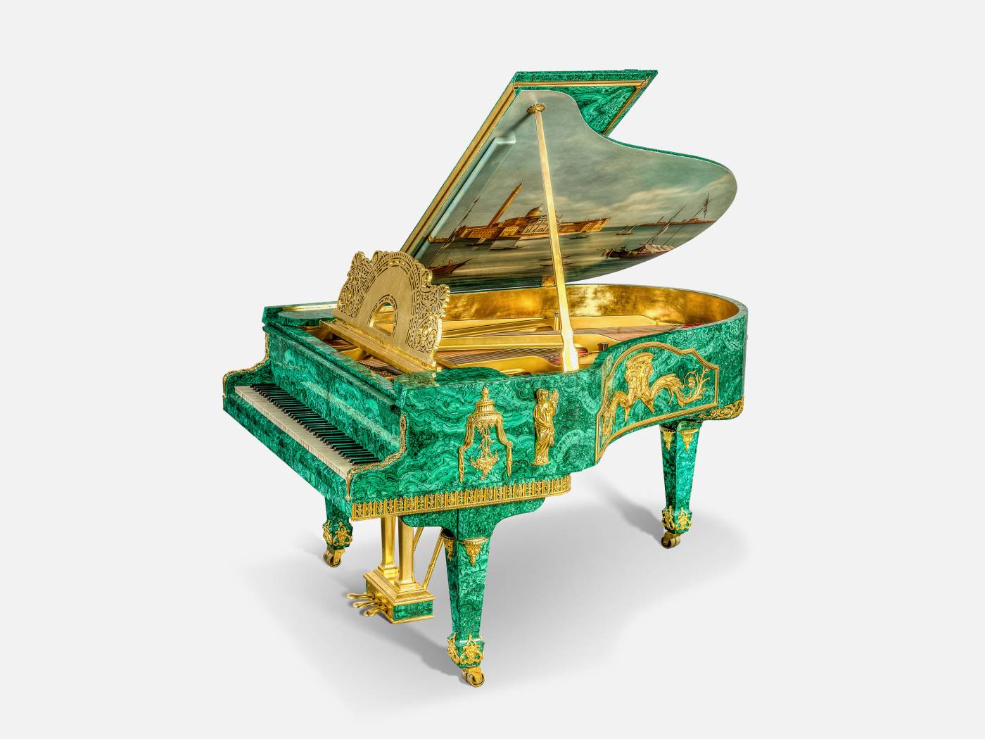 ART. 1096 - Pianoforti di lusso in stile classico made in Italy. Design di interni italiano C.G. Capelletti
