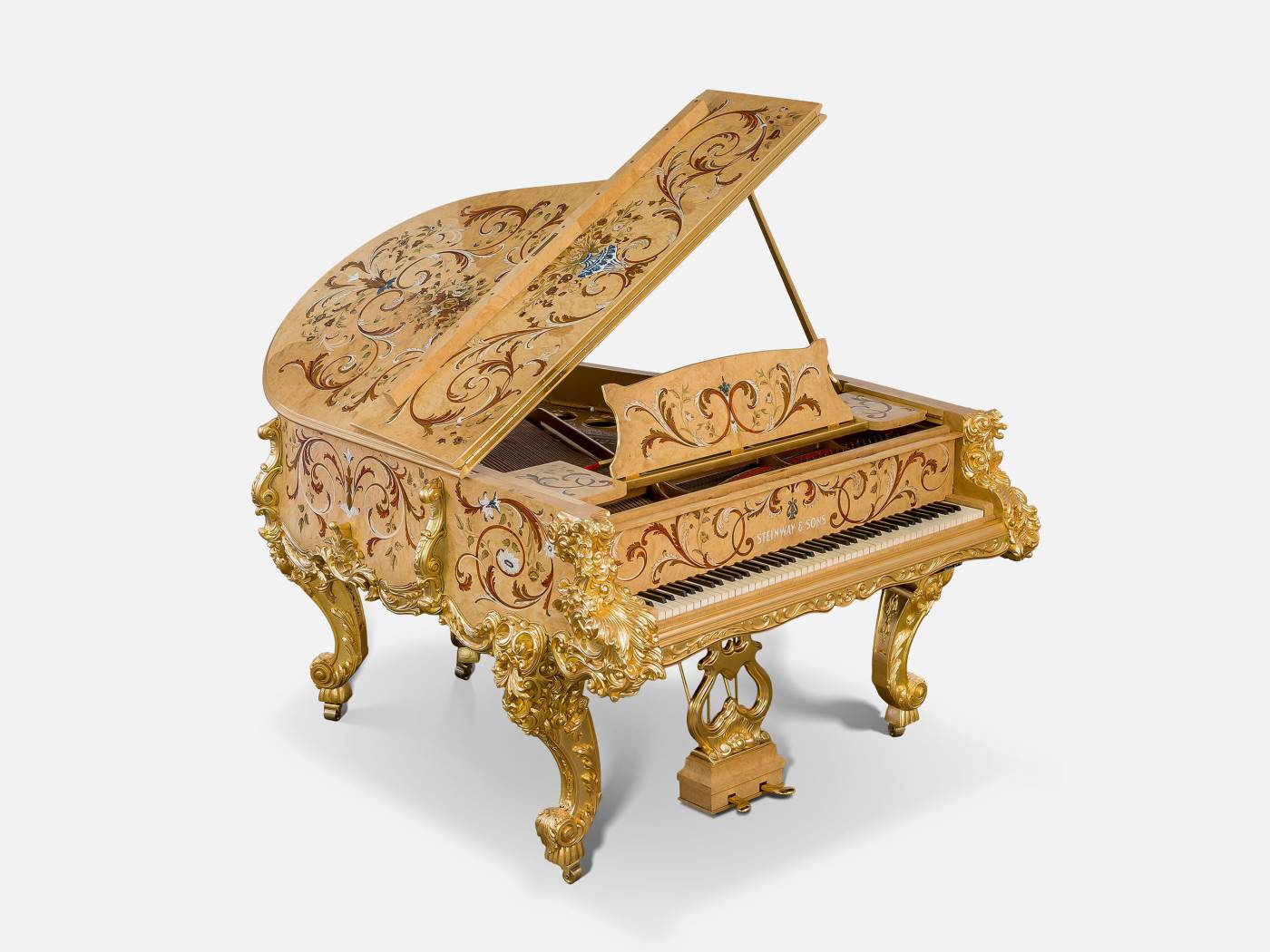 ART. 2708 - Ambienti con Pianoforti di lusso C.G. Capelletti in stile classico italiano