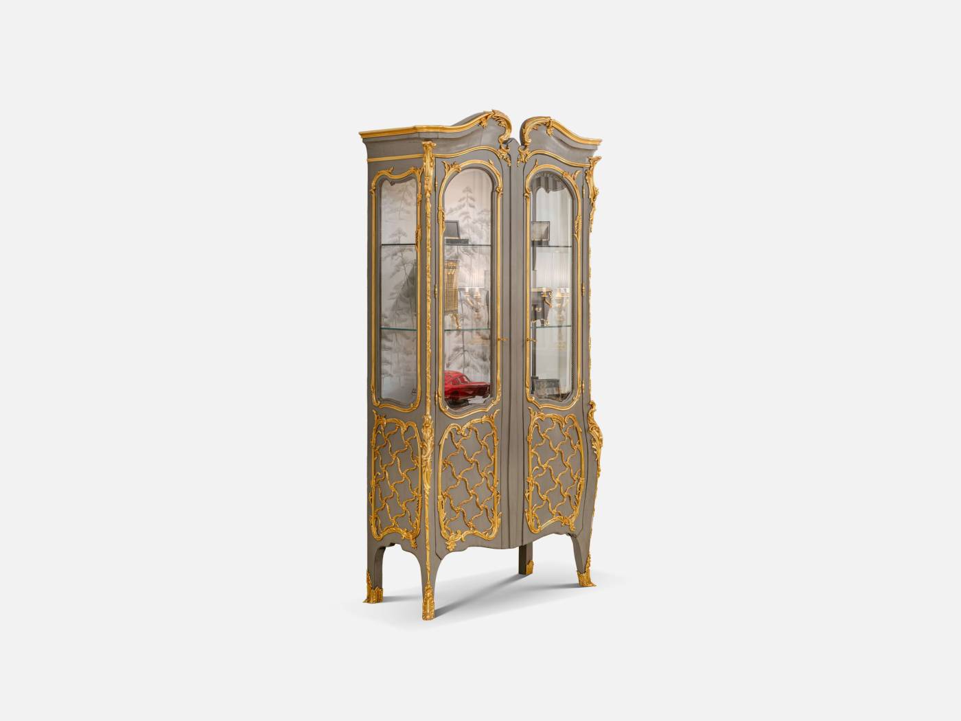 ART. 709-19 – C.G. Capelletti Italian Luxury Classic Showcases and Bookcases. Made in Italy classic interior design