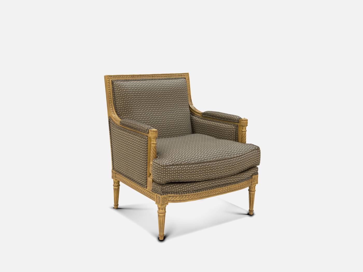 ART. 2233 – Discover the elegance of luxury classic Armchairs made in Italy by C.G. Capelletti. Luxury classic furniture that combines style and craftsmanship.