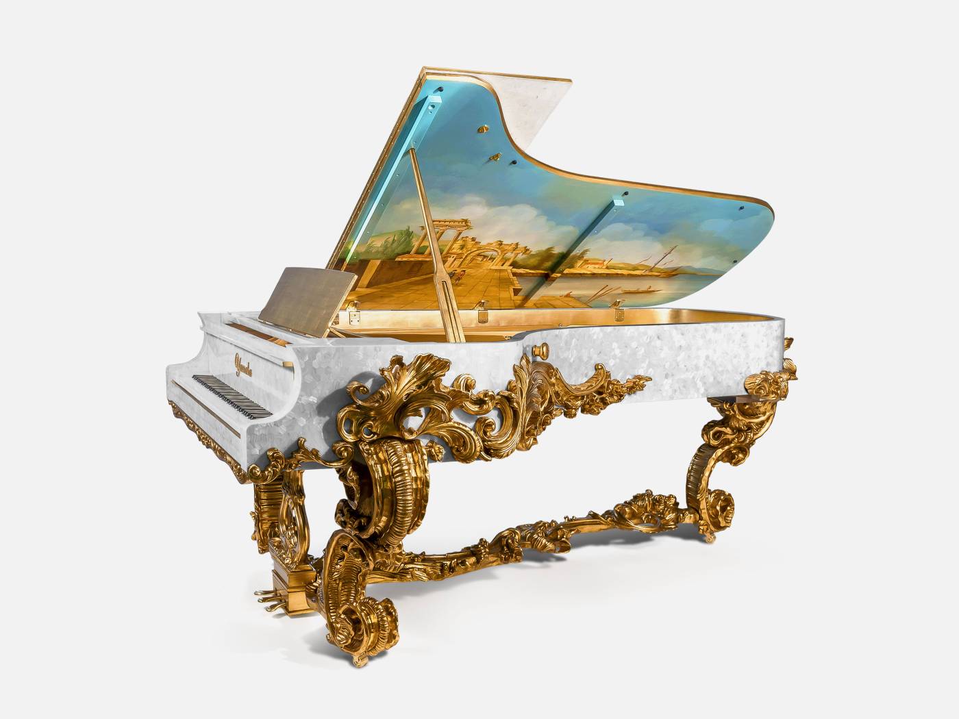 ART. 2711 - Pianoforti di lusso in stile contemporaneo made in Italy. Arredamento di lusso italiano C.G. Capelletti