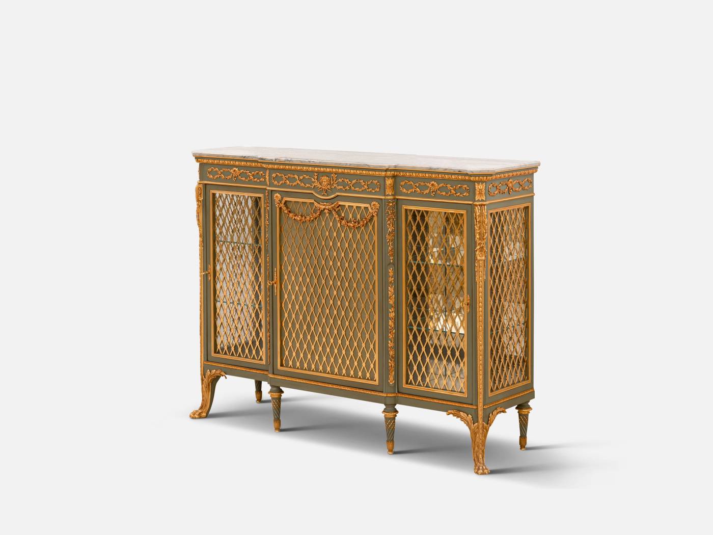 ART. 567-19 - Credenze di lusso in stile classico made in Italy. Design di interni italiano C.G. Capelletti