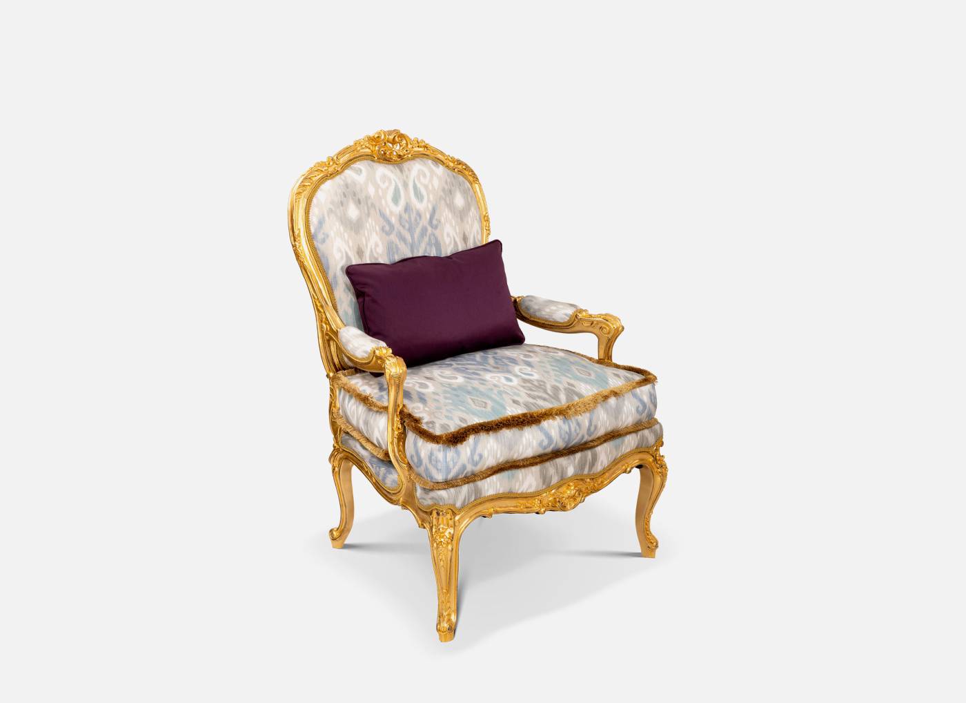 ART. 1055-1-22 - C.G. Capelletti quality furniture and timeless elegance with luxury made in italy contemporary Armchairs.