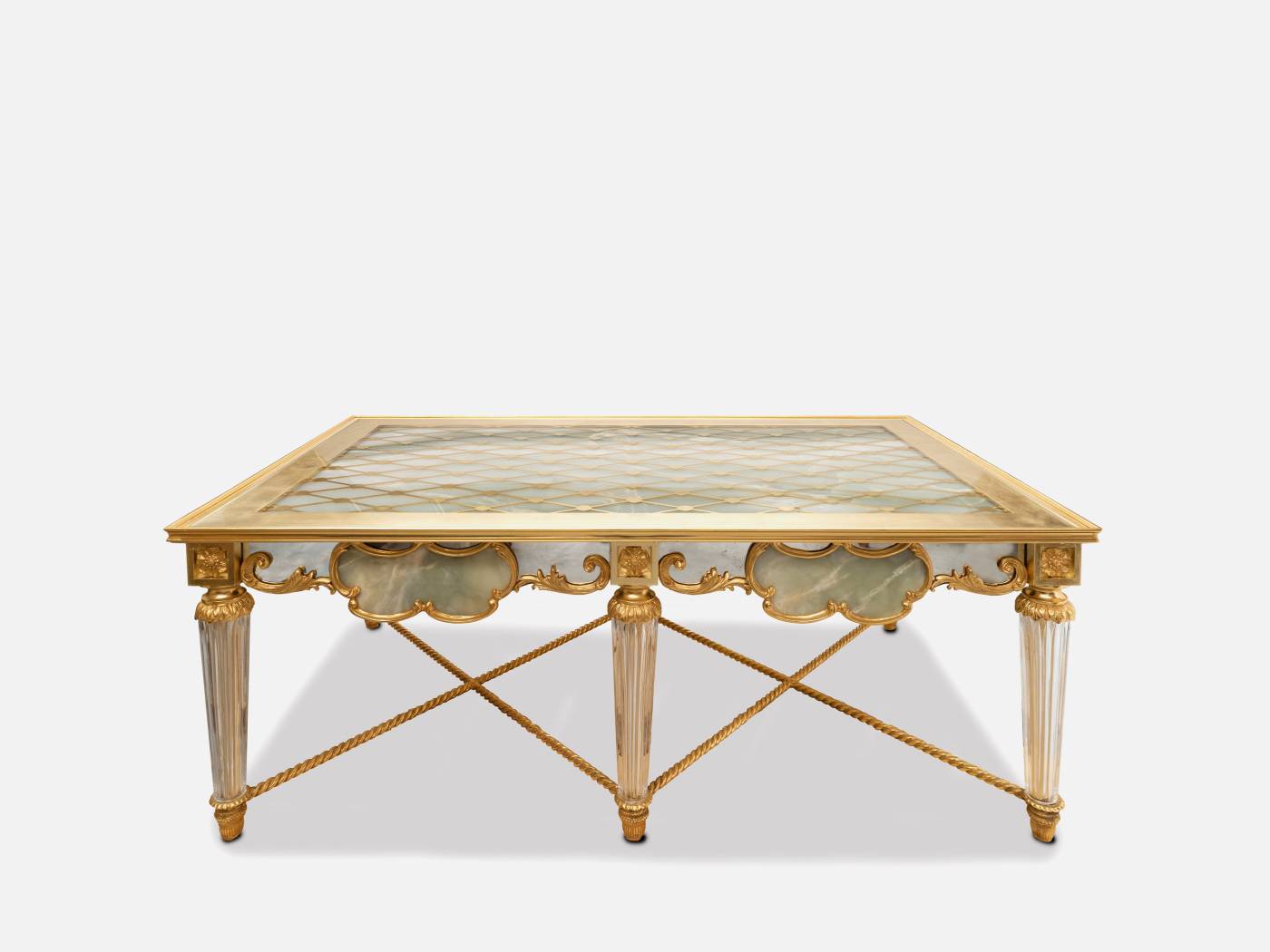 ART. 2192 - Tavolini di lusso in stile contemporaneo made in Italy. Arredamento di lusso italiano C.G. Capelletti