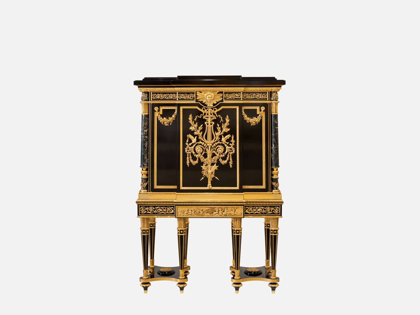 ART. 2207 - Mobili Stipo di lusso in stile contemporaneo made in Italy. Arredamento di lusso italiano C.G. Capelletti