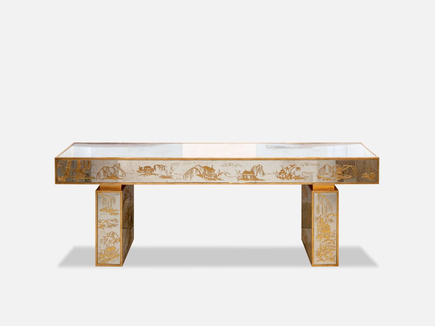 ART. 2412 &ndash; C.G. Capelletti Italian Luxury Classic Console. Made in Italy classic interior design