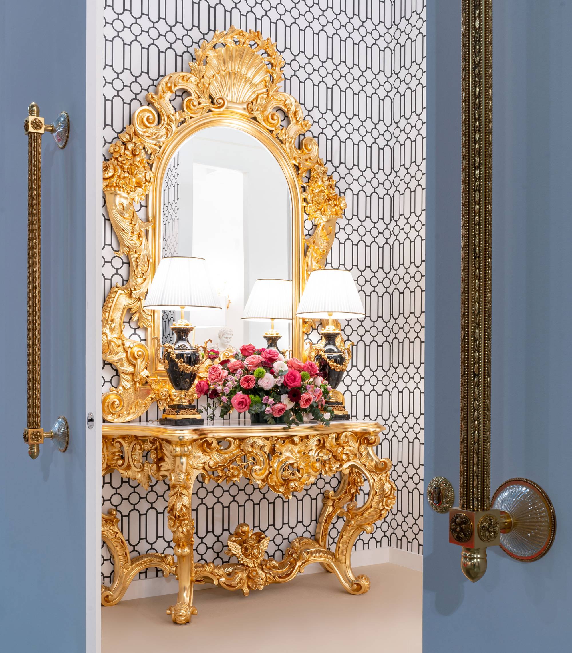 ART. 2093 - Ambienti con Specchiere di lusso C.G. Capelletti in stile classico italiano