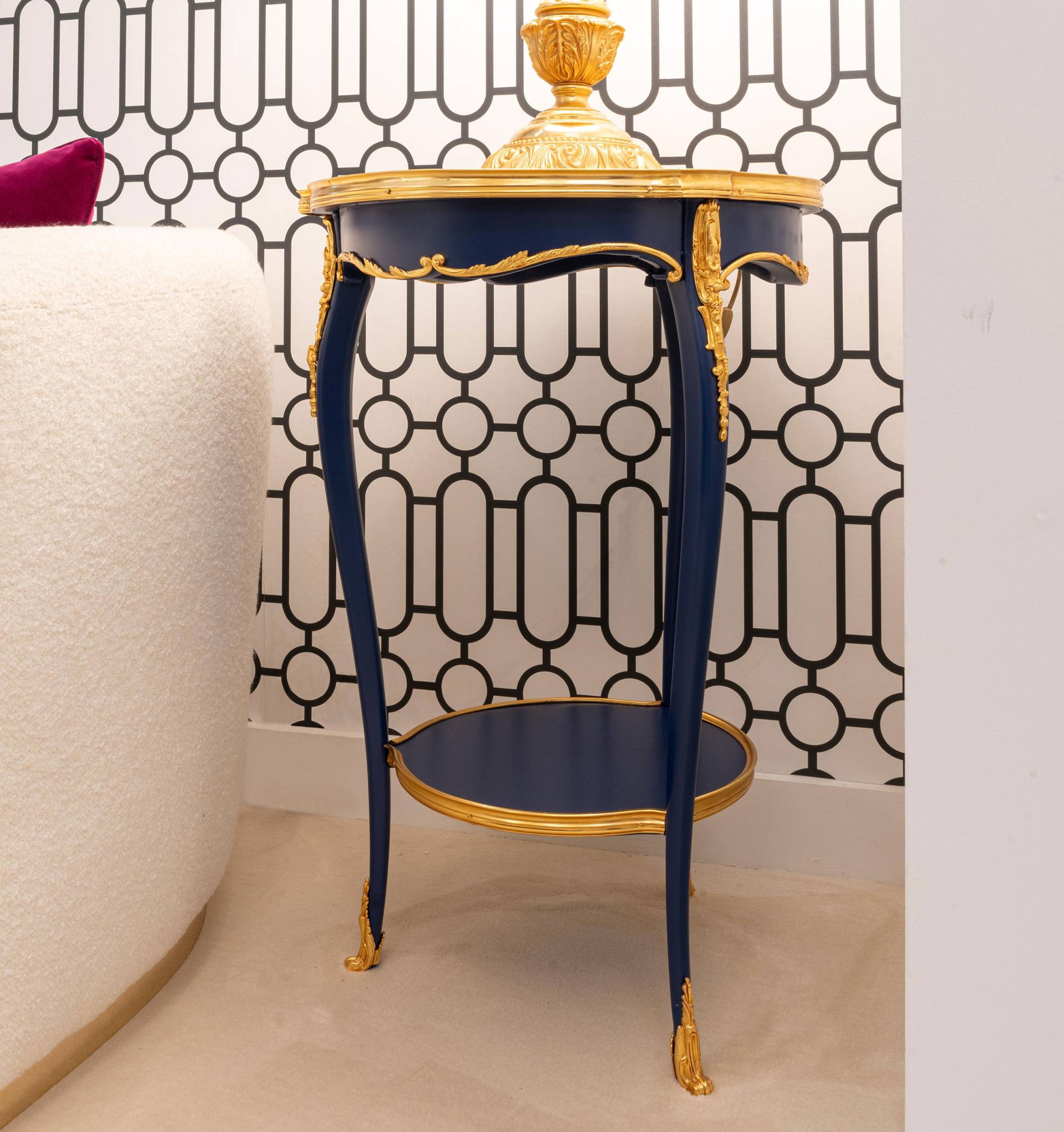 ART. 2383 - Tavolini di lusso in stile contemporaneo made in Italy. Arredamento di lusso italiano C.G. Capelletti