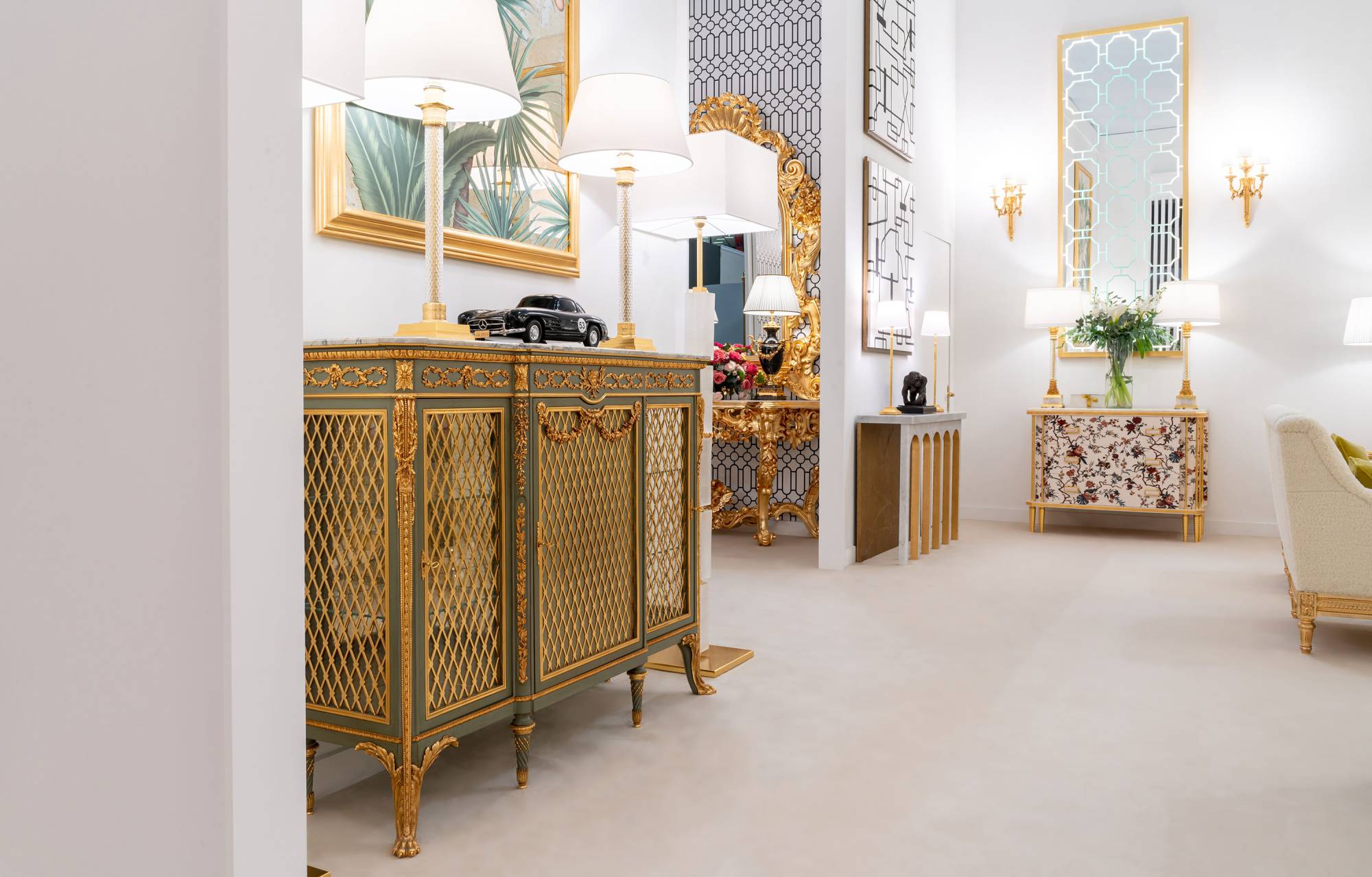 ART. 567-19 - Credenze di lusso in stile classico made in Italy. Design di interni italiano C.G. Capelletti