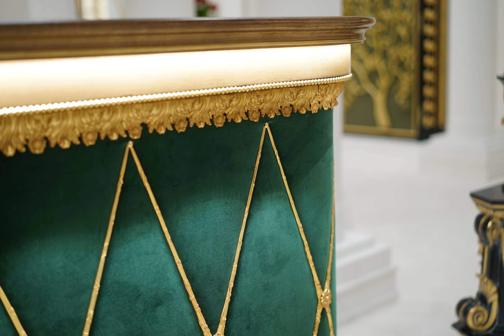 ART. 2214 - Consolle di lusso in stile classico made in Italy. Design di interni italiano C.G. Capelletti