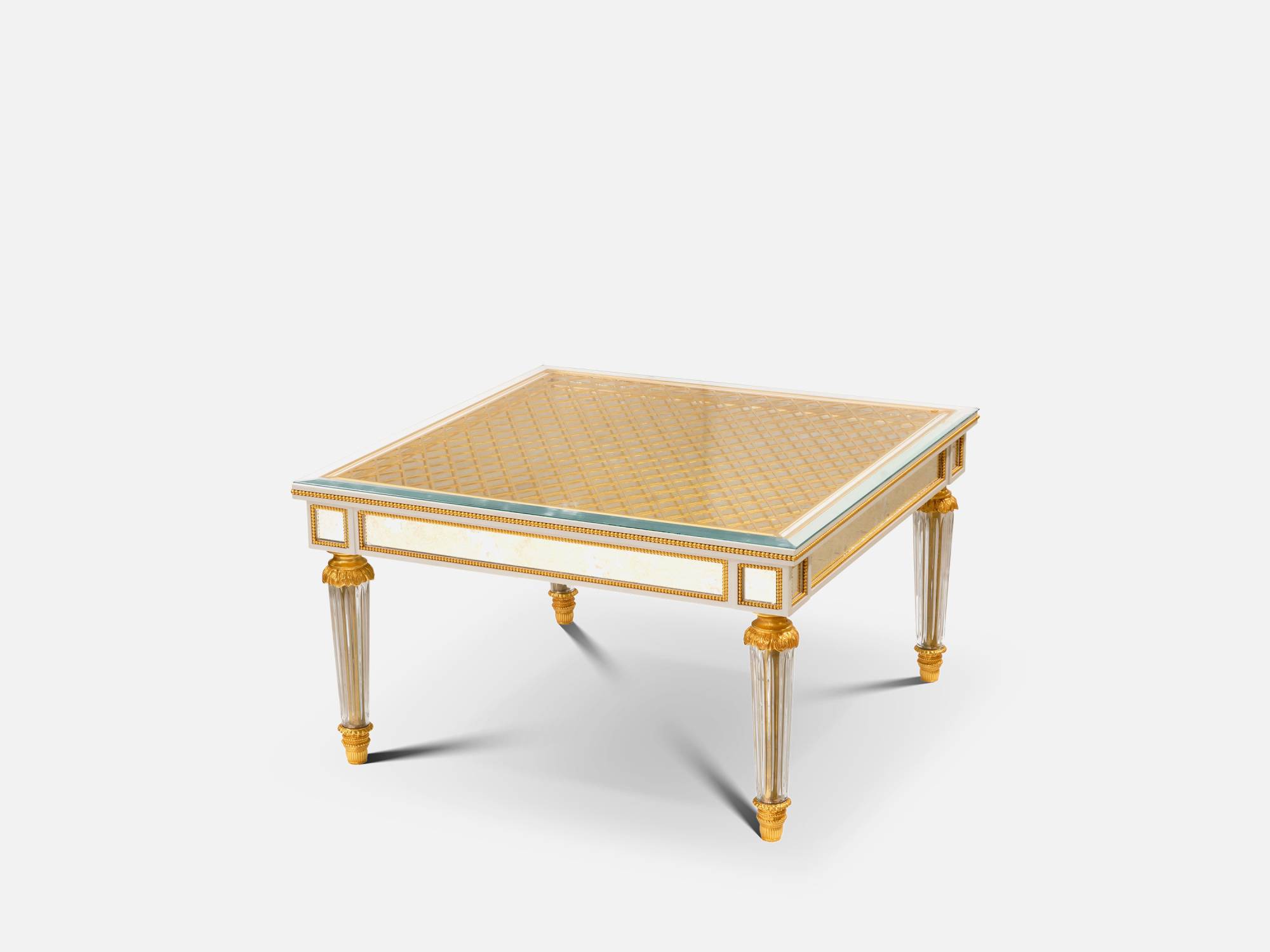 ART. 2299 - Tavolini di lusso in stile contemporaneo made in Italy. Arredamento di lusso italiano C.G. Capelletti