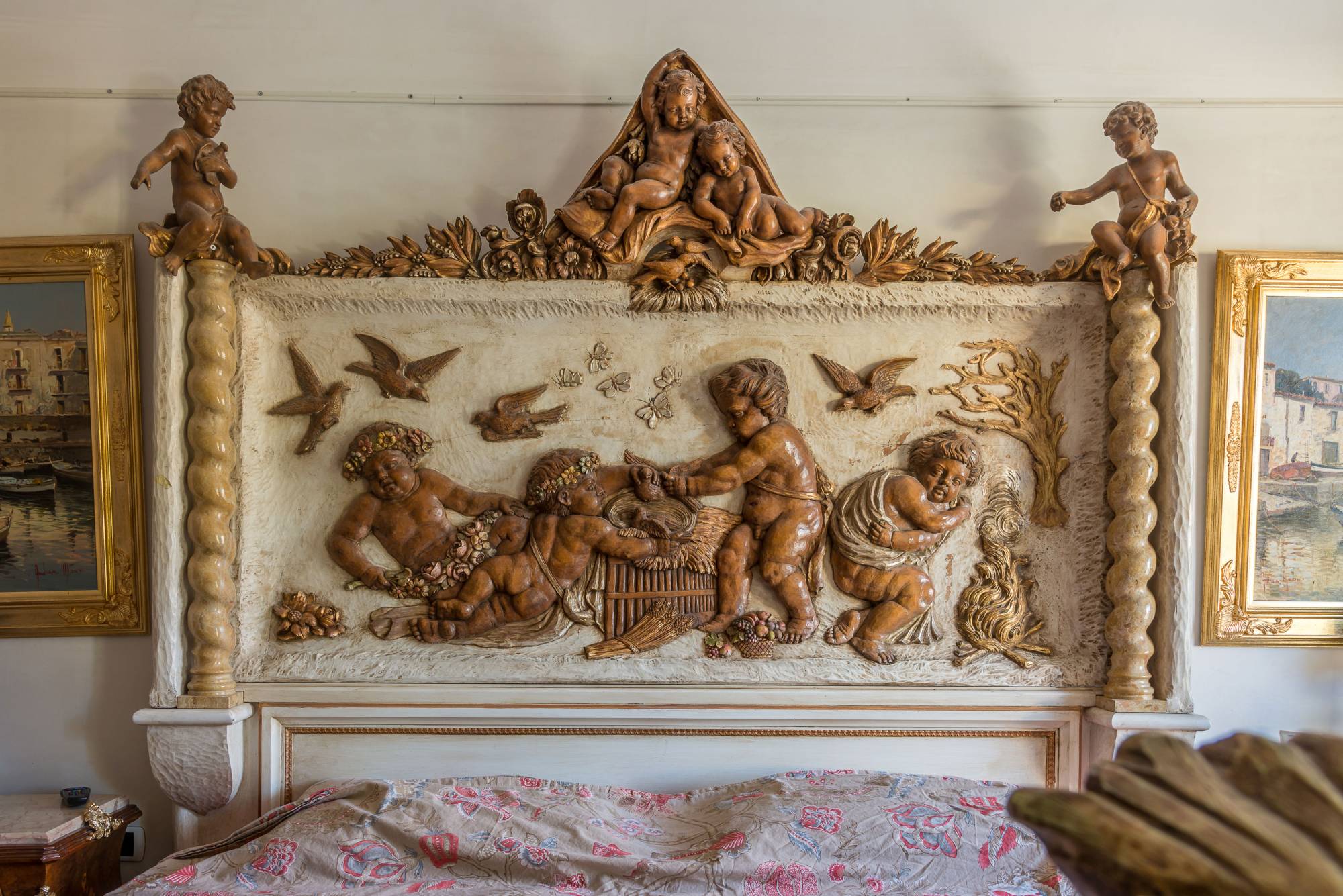 ART. 790 - Ambienti con Masterpieces di lusso C.G. Capelletti in stile classico italiano