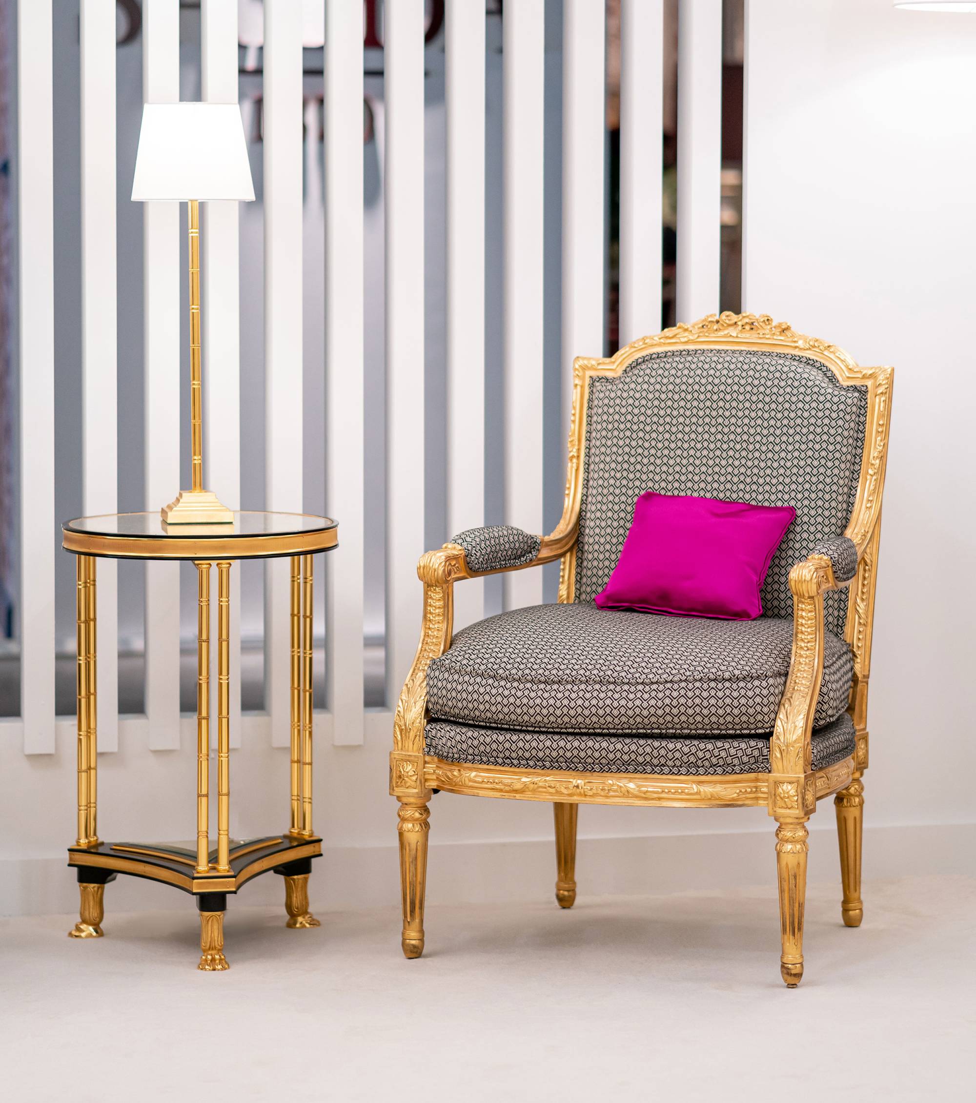 ART. 1049-19 - Ambienti con Poltrone di lusso C.G. Capelletti in stile classico italiano