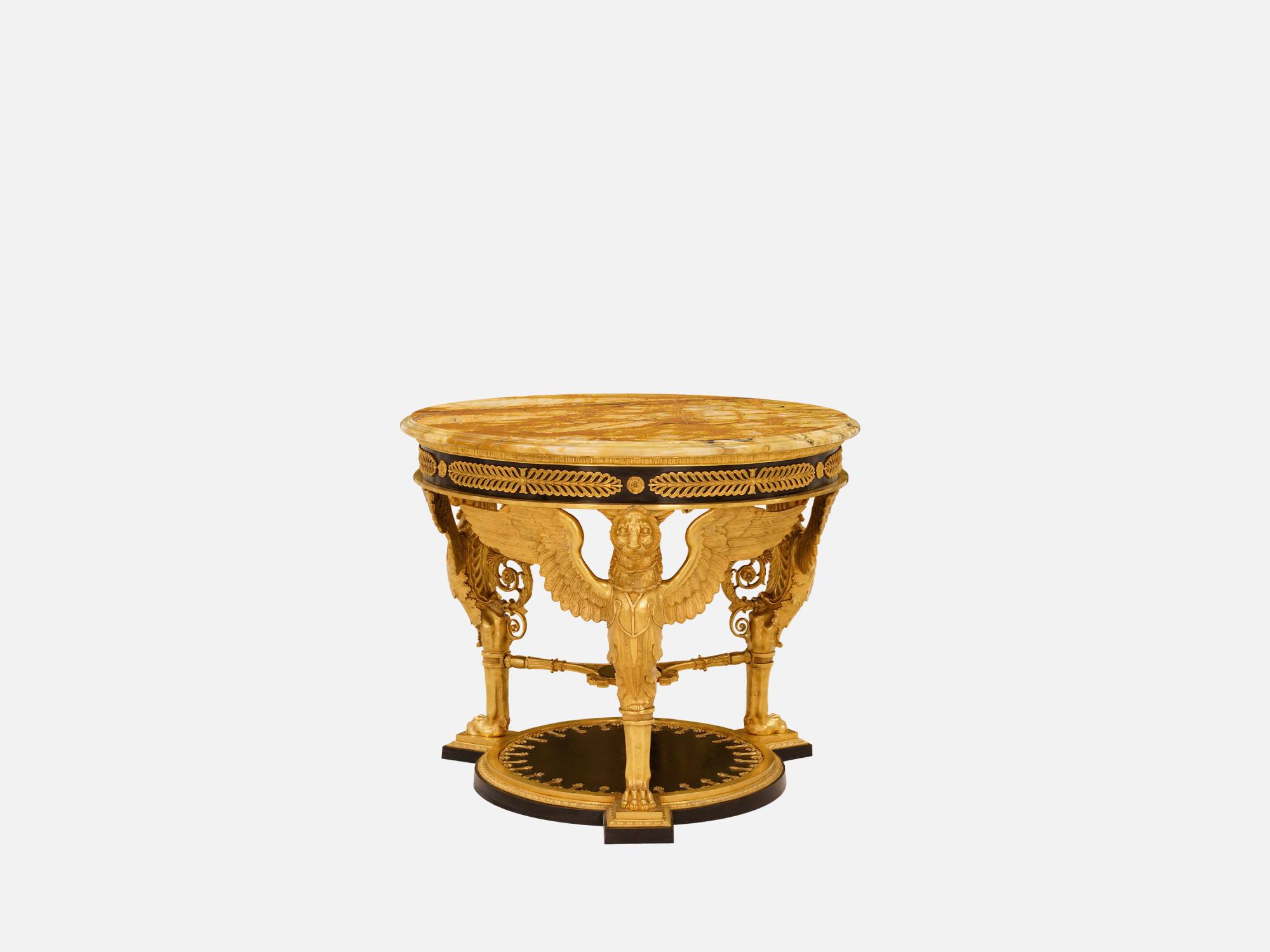 ART. 2182 - Ambienti con Tavolini di lusso C.G. Capelletti in stile classico italiano