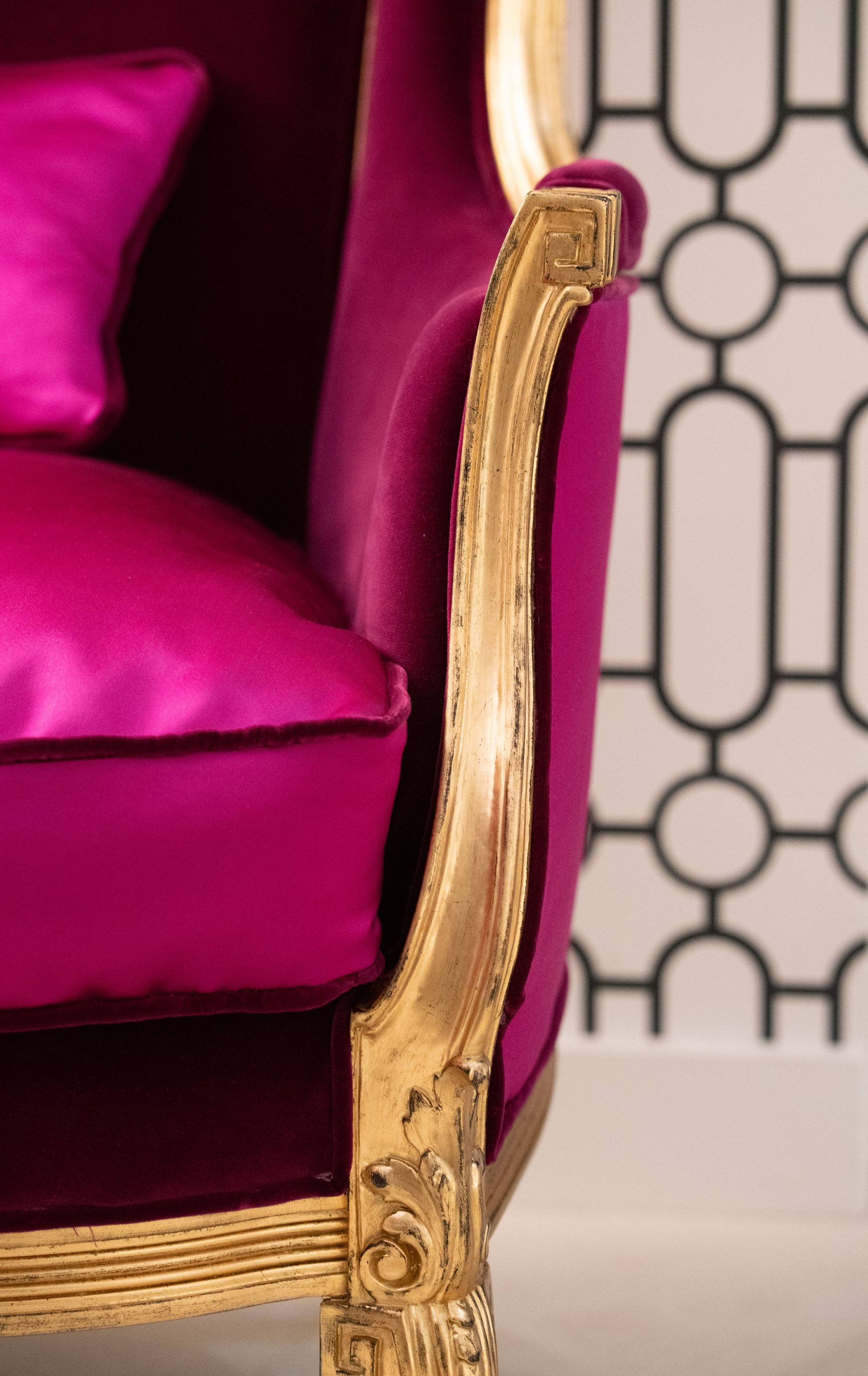 ART. 2387 - Poltrone di lusso in stile classico made in Italy. Design di interni italiano C.G. Capelletti
