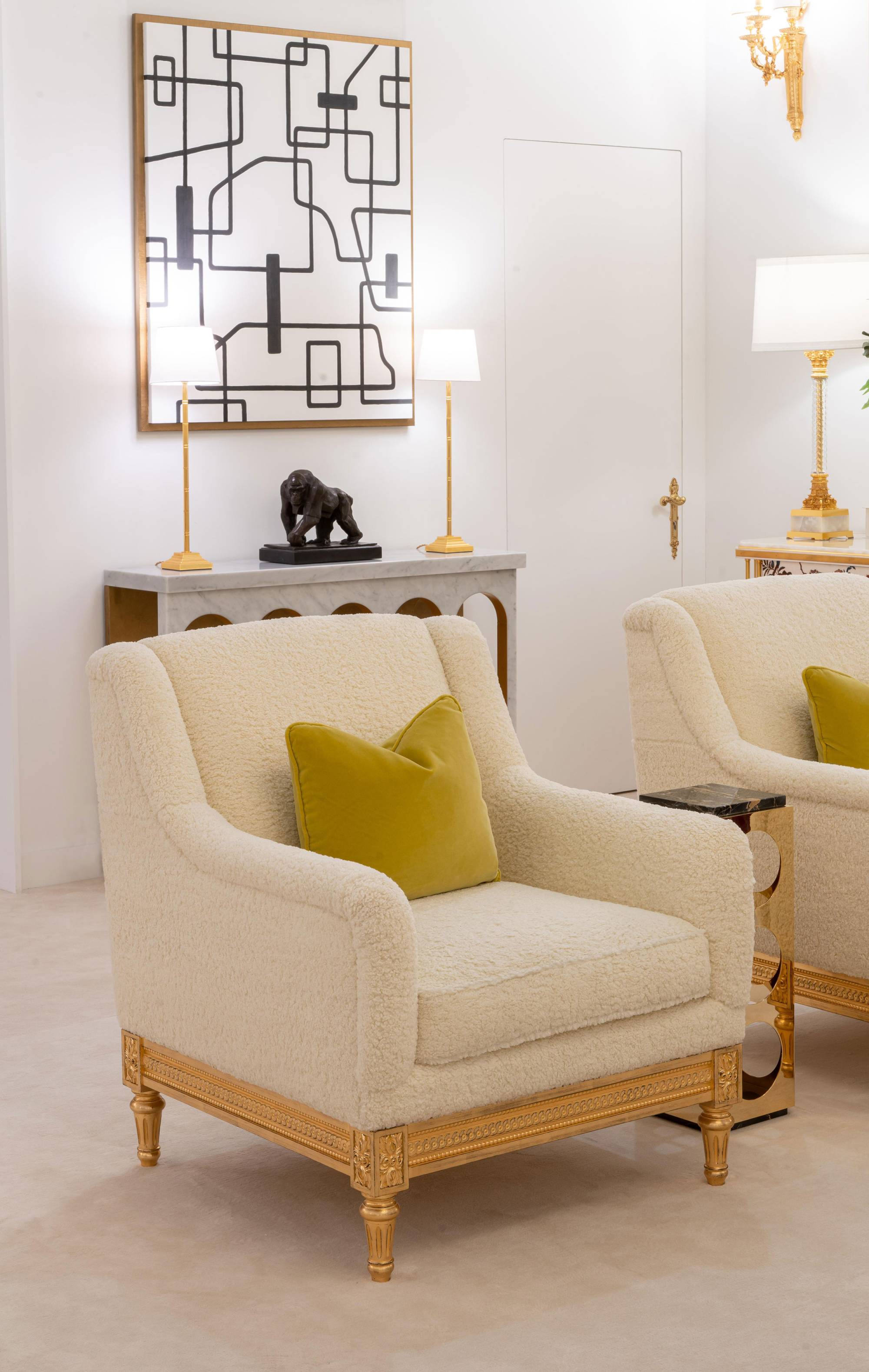 ART. 2371 - C.G. Capelletti quality furniture with made in Italy contemporary Armchairs