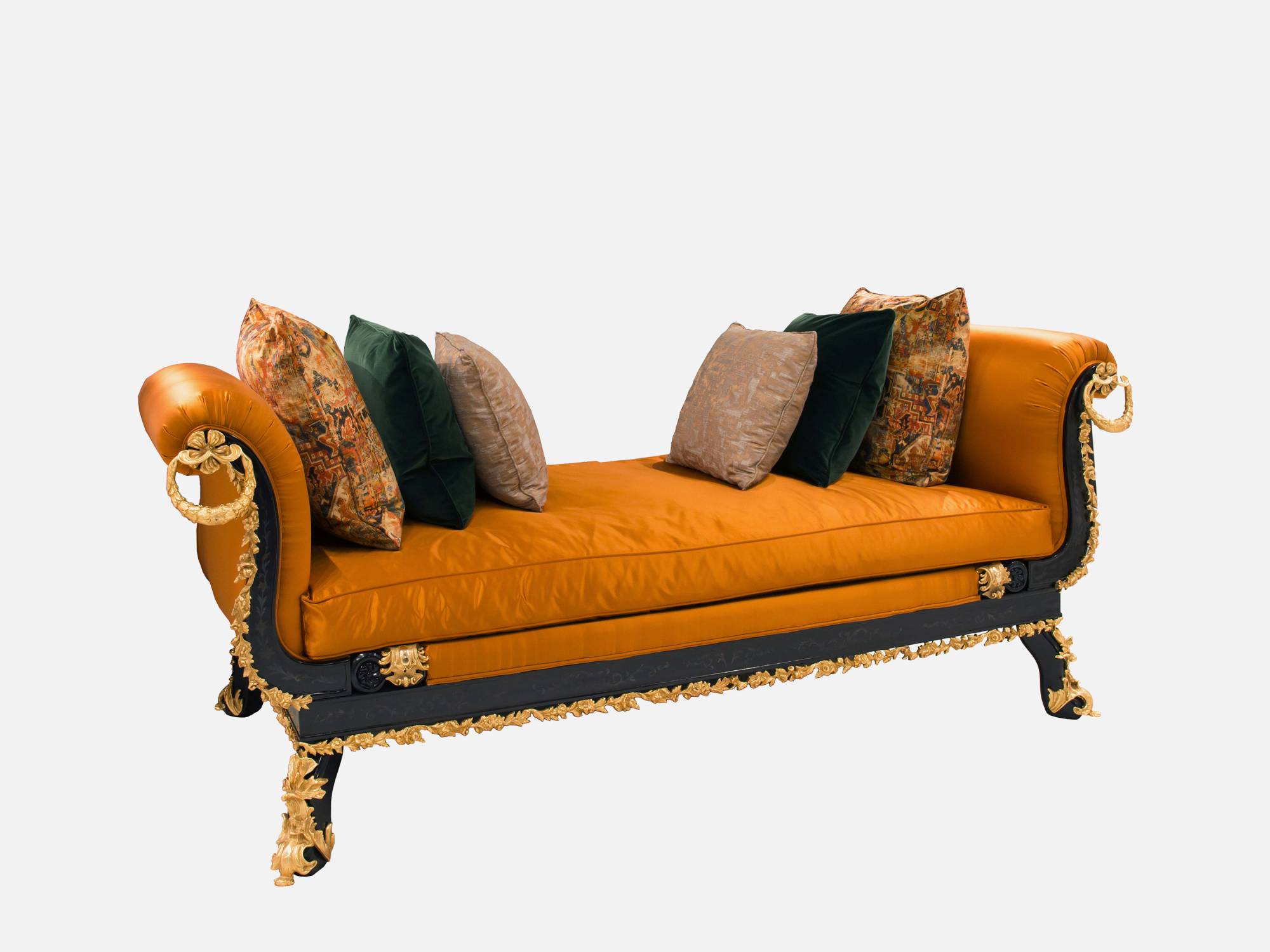 ART. 2005-19 – The elegance of luxury classic Benches and dormeuses made in Italy by C.G. Capelletti.