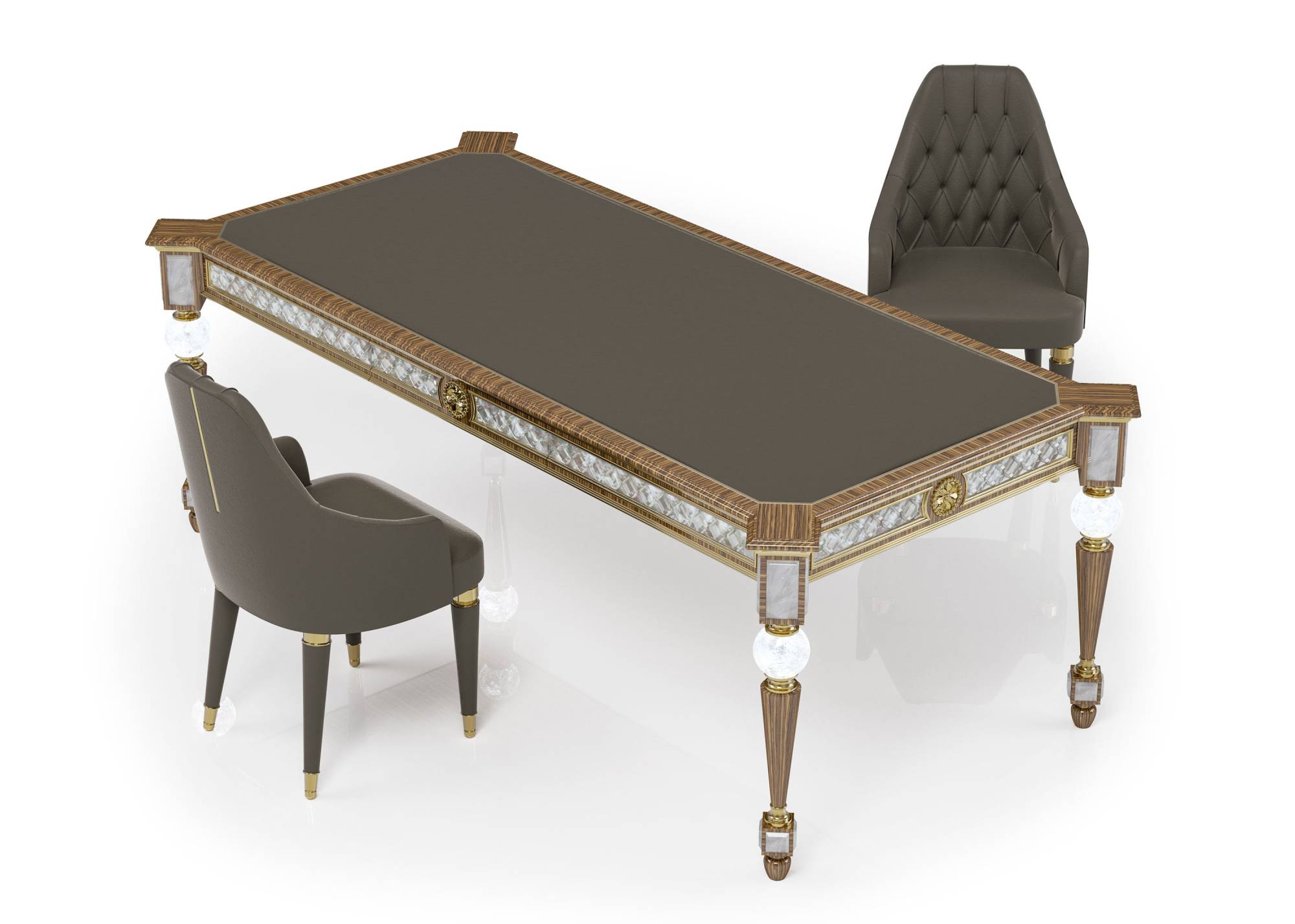 ART. 2338 – C.G. Capelletti Italian Luxury Classic Desks and writing desks. Made in Italy classic interior design