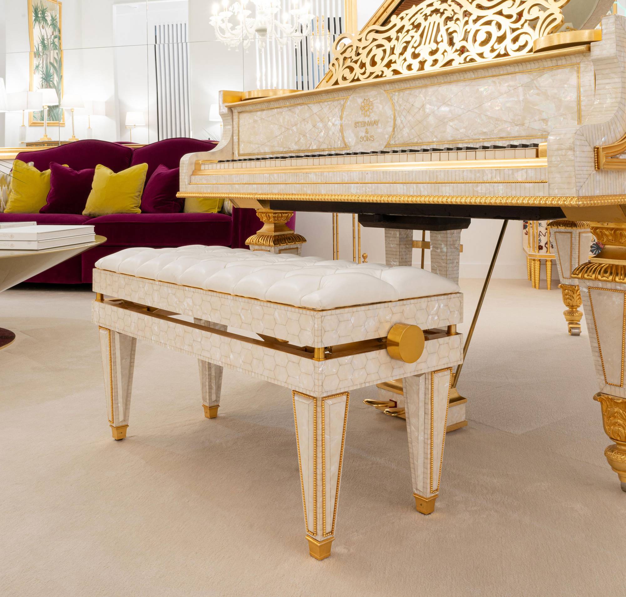 ART. 2728 – C.G. Capelletti Italian Luxury Classic Pianos. Made in Italy classic interior design