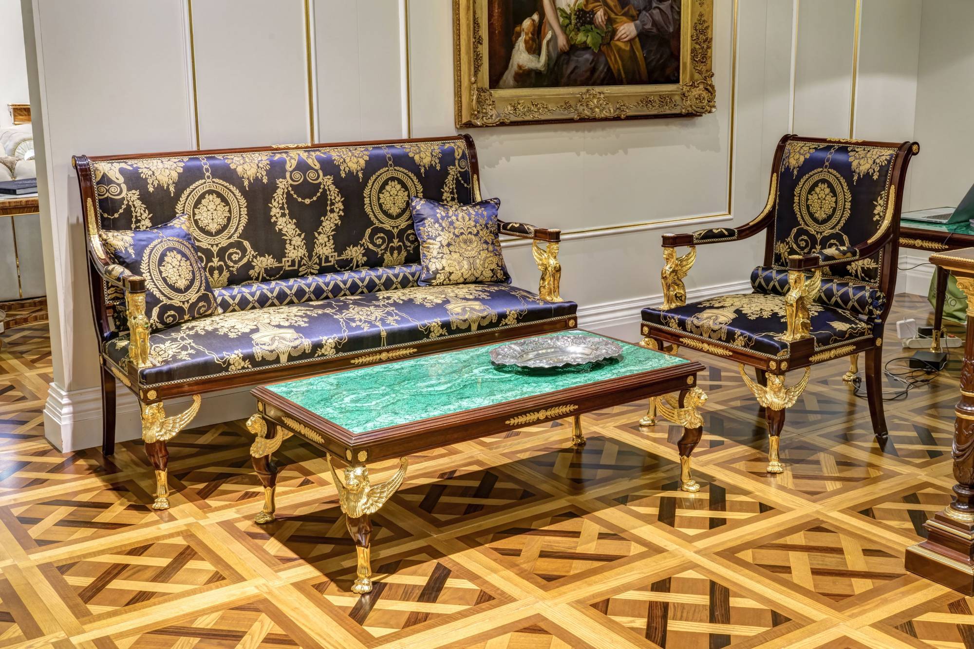 ART. 780-4 - Ambienti con Tavolini di lusso C.G. Capelletti in stile classico italiano