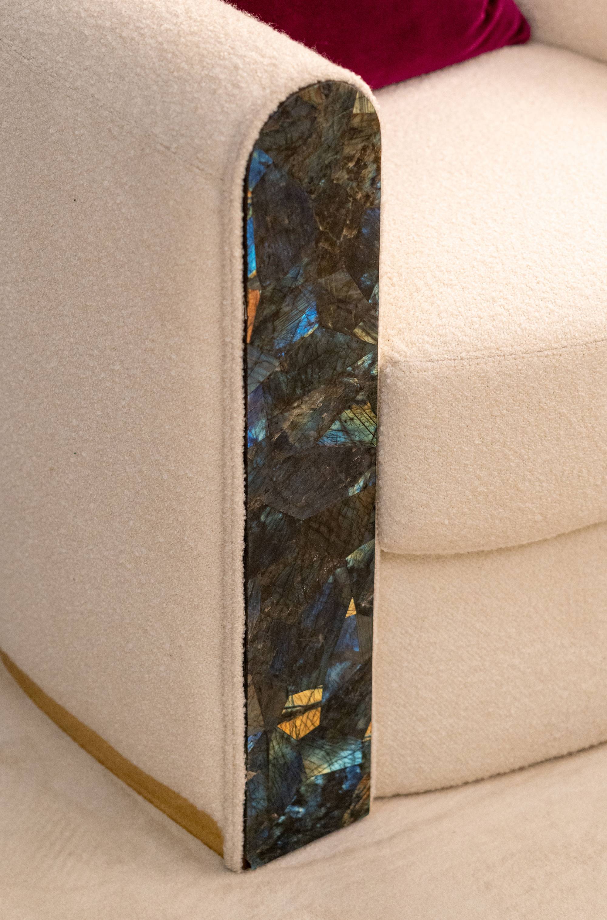 ART. 2287 - Poltrone di lusso in stile contemporaneo made in Italy. Arredamento di lusso italiano C.G. Capelletti