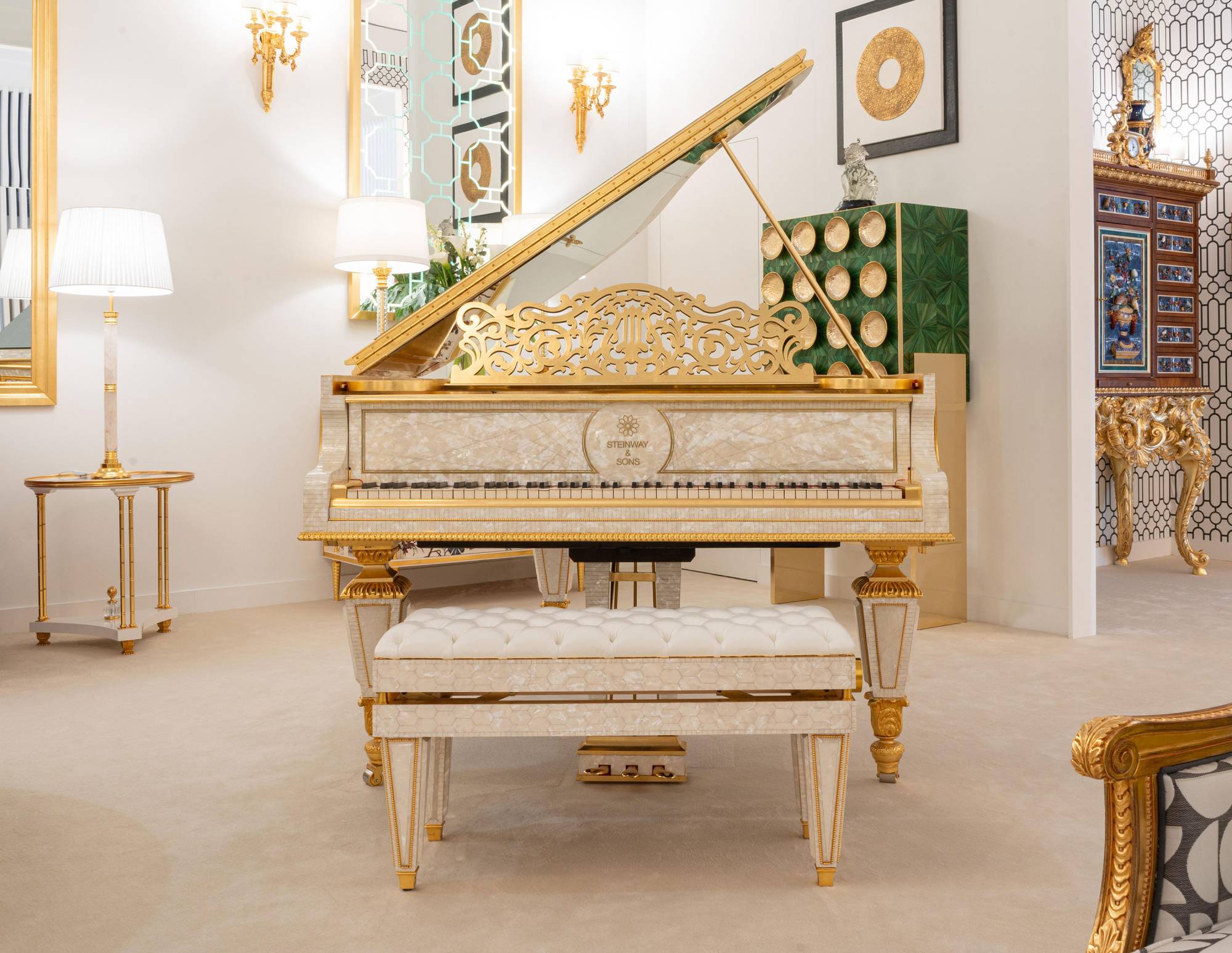 ART. 2728 – C.G. Capelletti Italian Luxury Classic Pianos. Made in Italy classic interior design