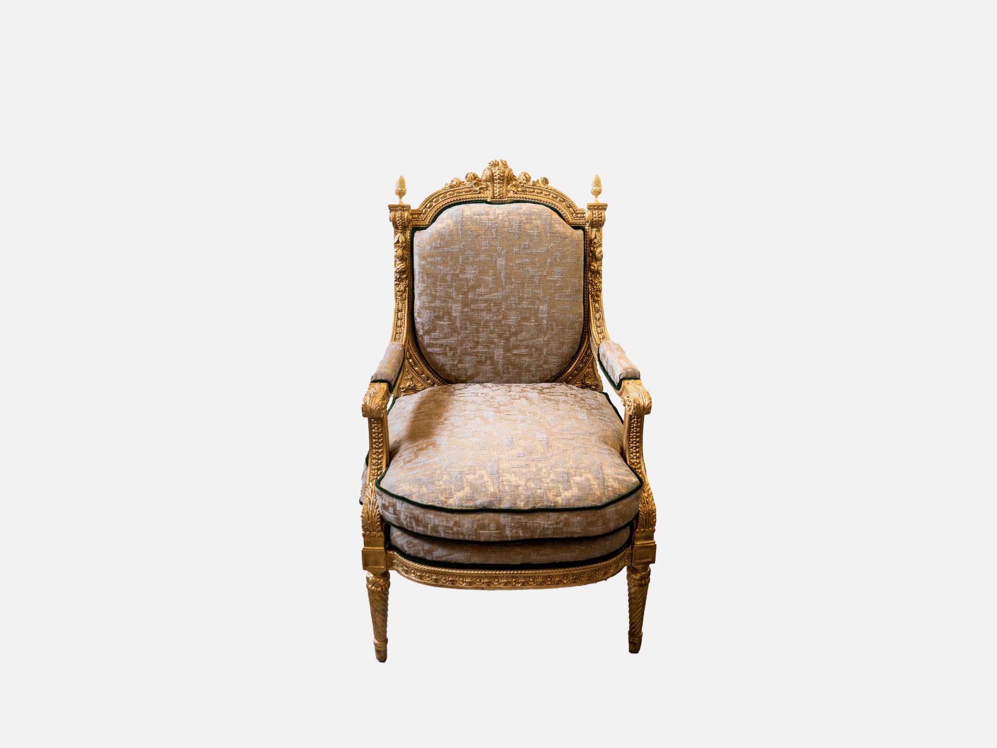 ART. 756-1 - Ambienti con Poltrone di lusso C.G. Capelletti in stile classico italiano