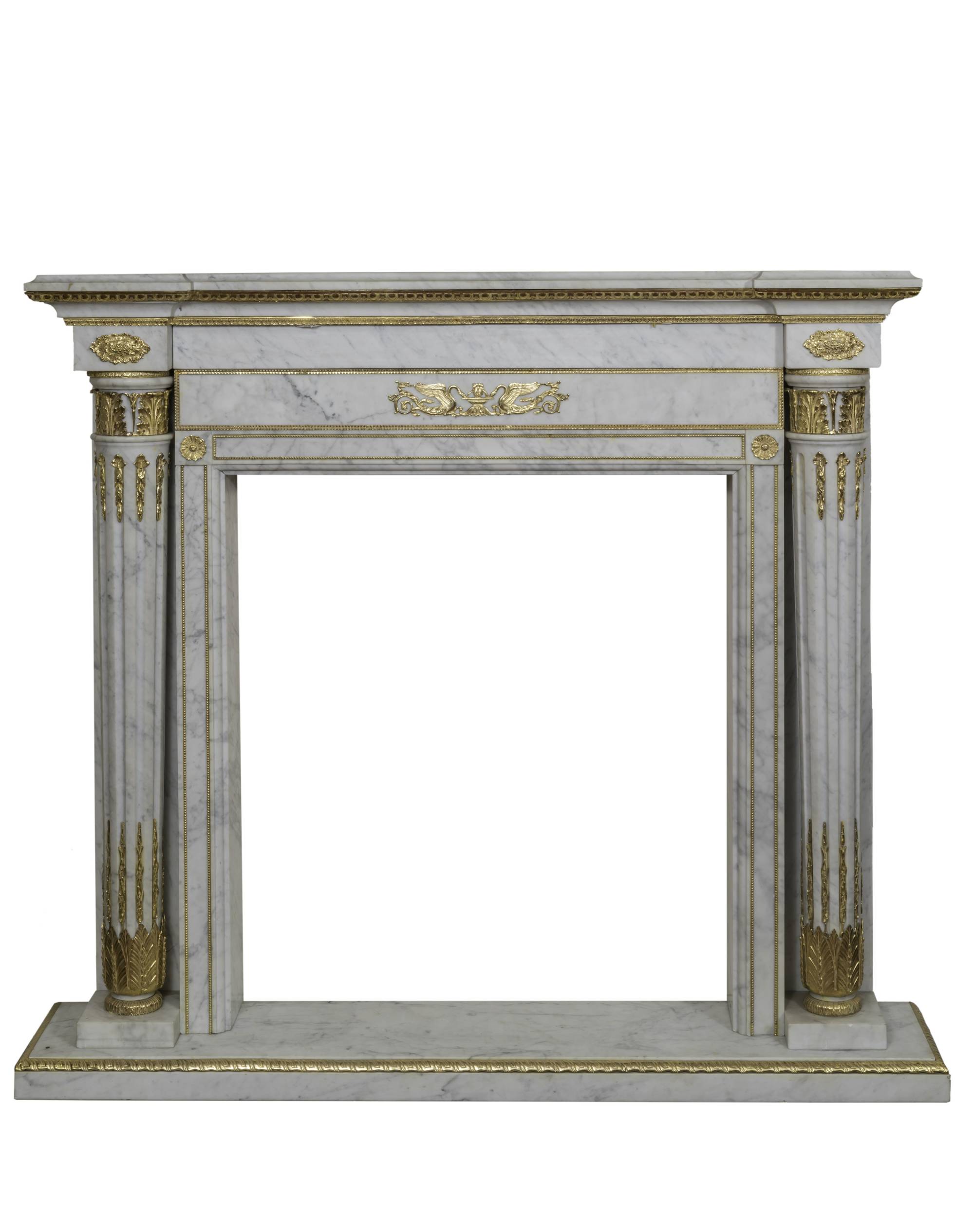 ART.791 – C.G. Capelletti Italian Luxury Classic Fireplase. Made in Italy classic interior design