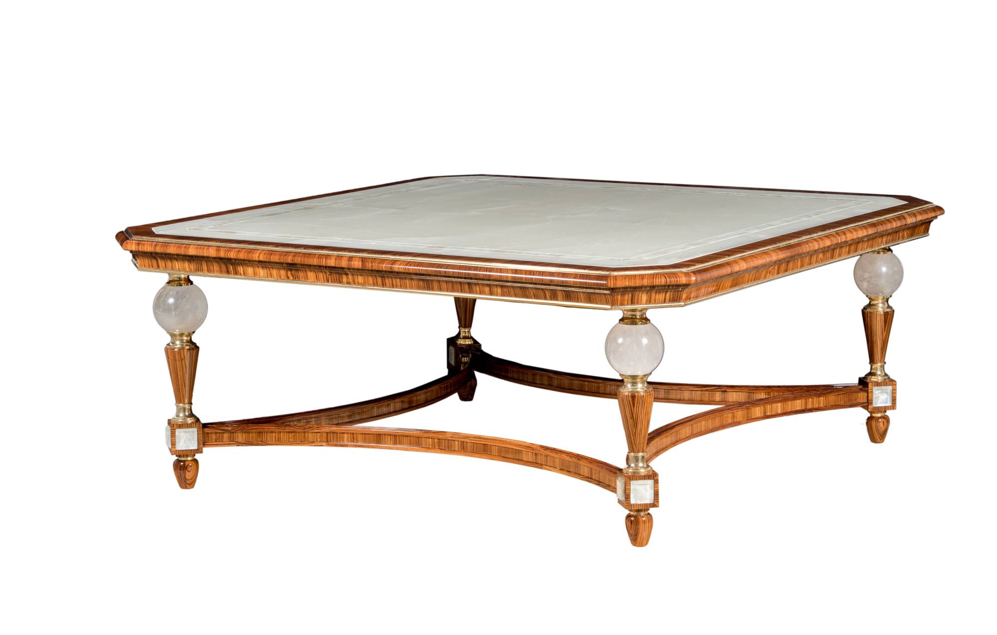 ART. 2078 - Tavolini di lusso in stile classico made in Italy. Design di interni italiano C.G. Capelletti