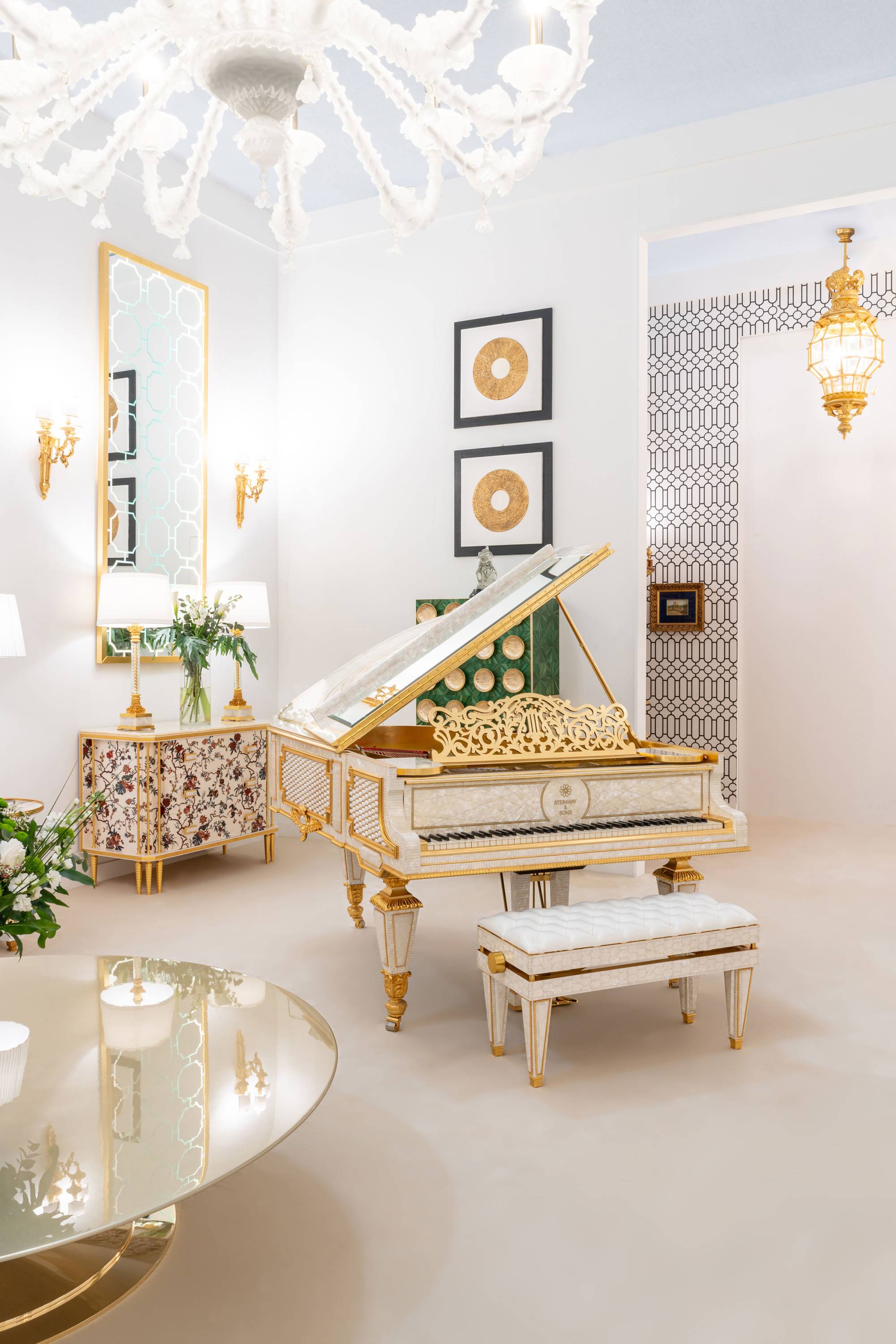 ART. 2728 – C.G. Capelletti Italian Luxury Classic Pianos. Made in Italy classic interior design