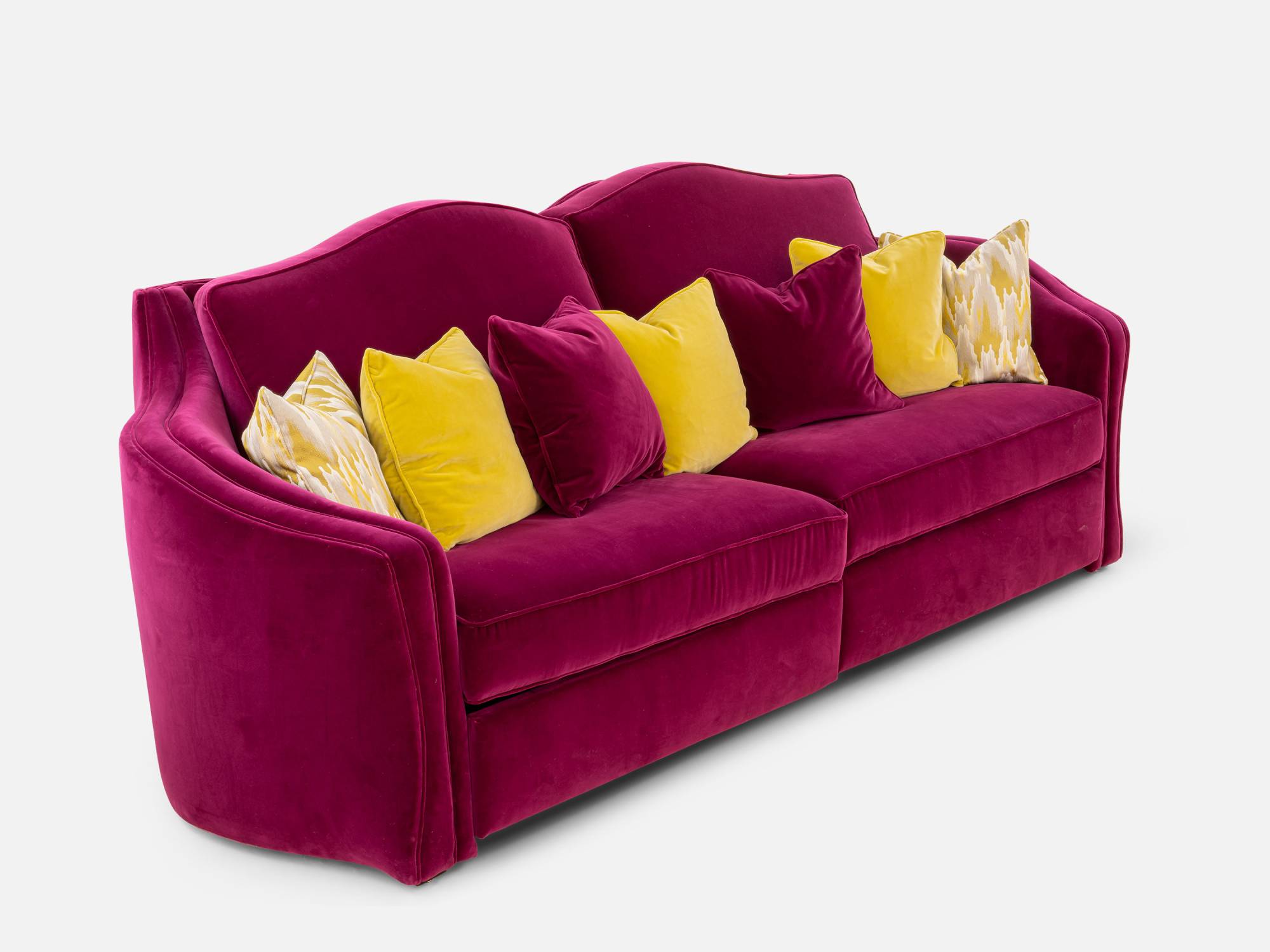 ART. 2184 - C.G. Capelletti quality furniture with made in Italy contemporary Sofas