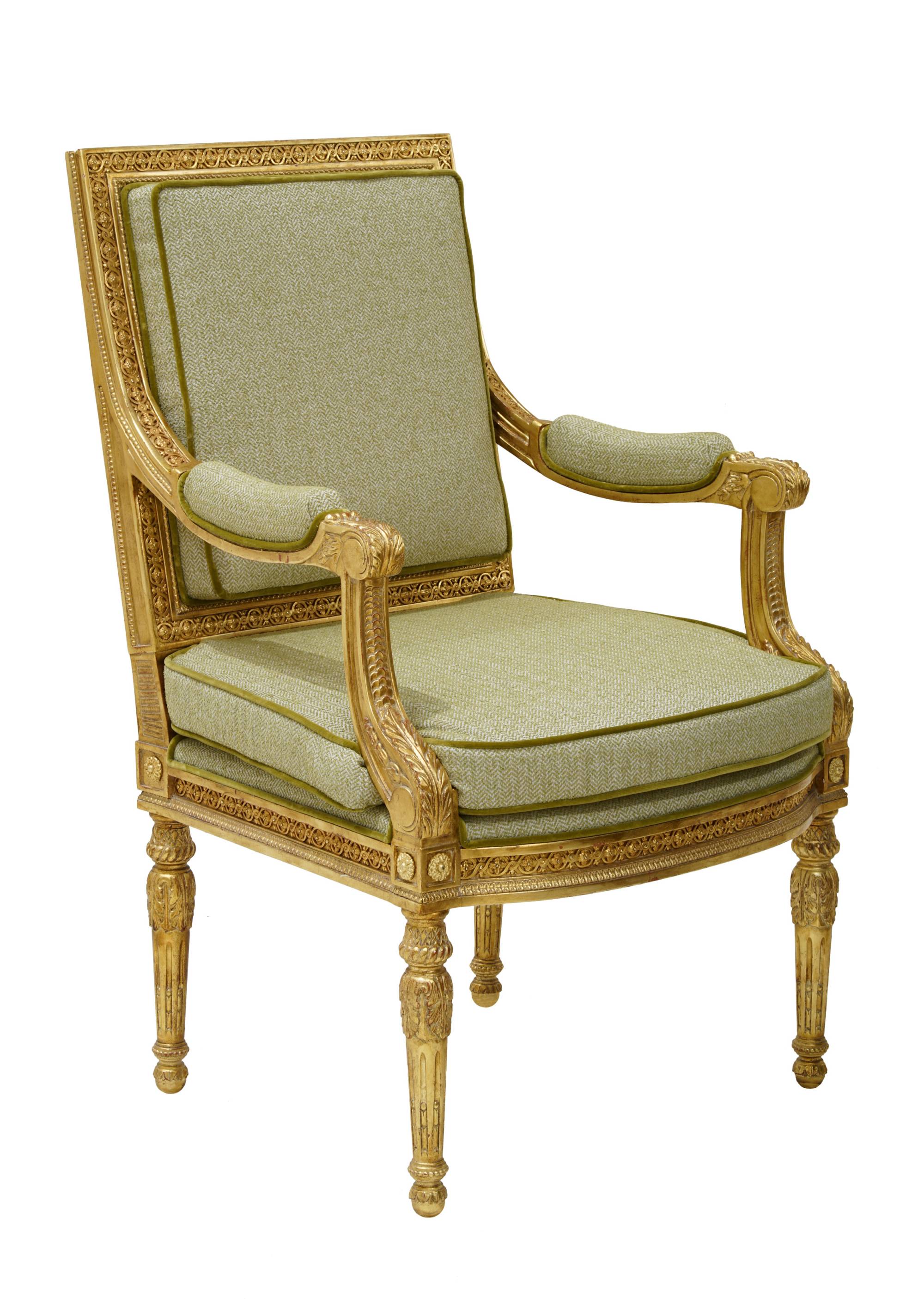 ART. 2206 – C.G. Capelletti Italian Luxury Classic Armchairs. Made in Italy classic interior design