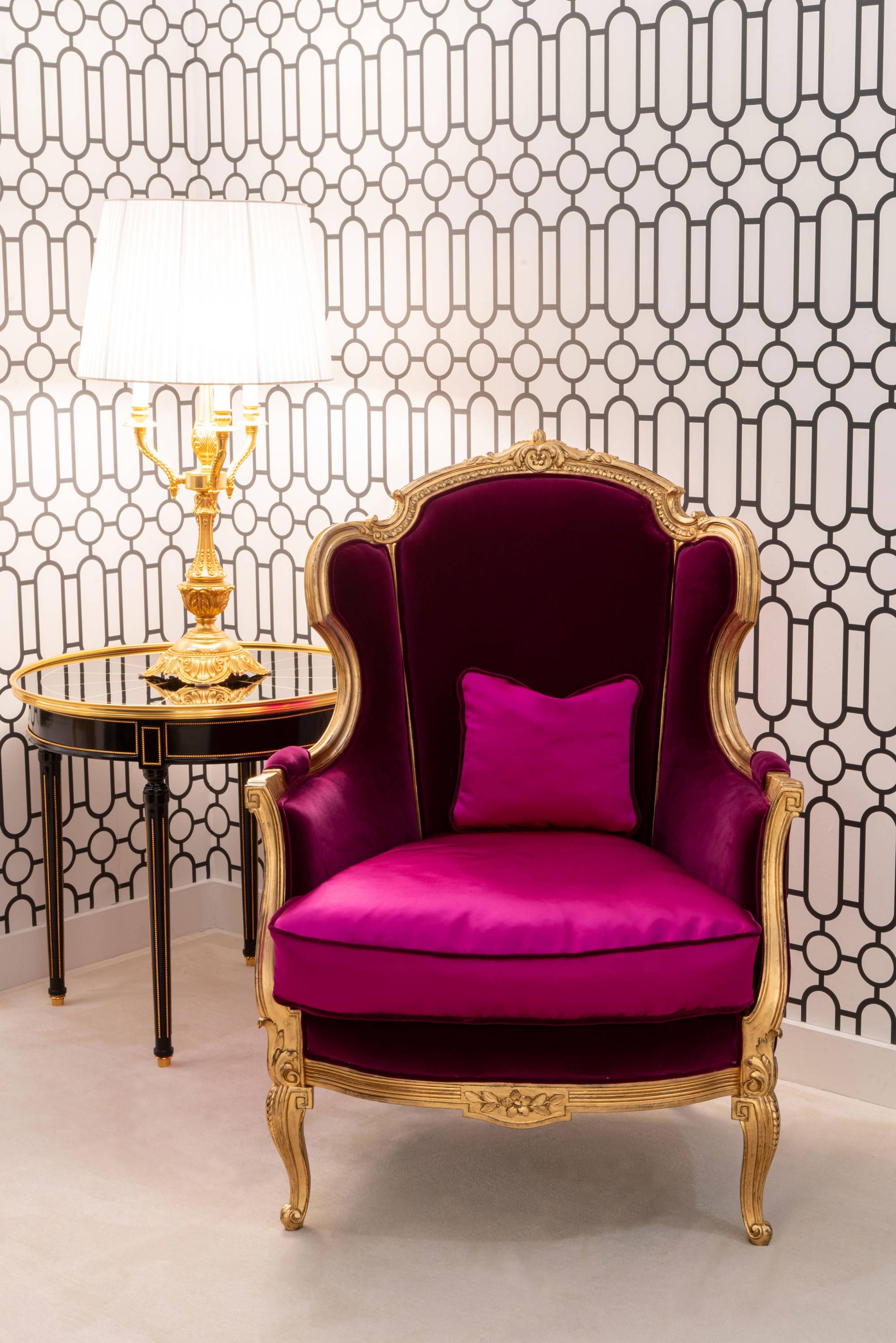ART. 2387 - Poltrone di lusso in stile classico made in Italy. Design di interni italiano C.G. Capelletti