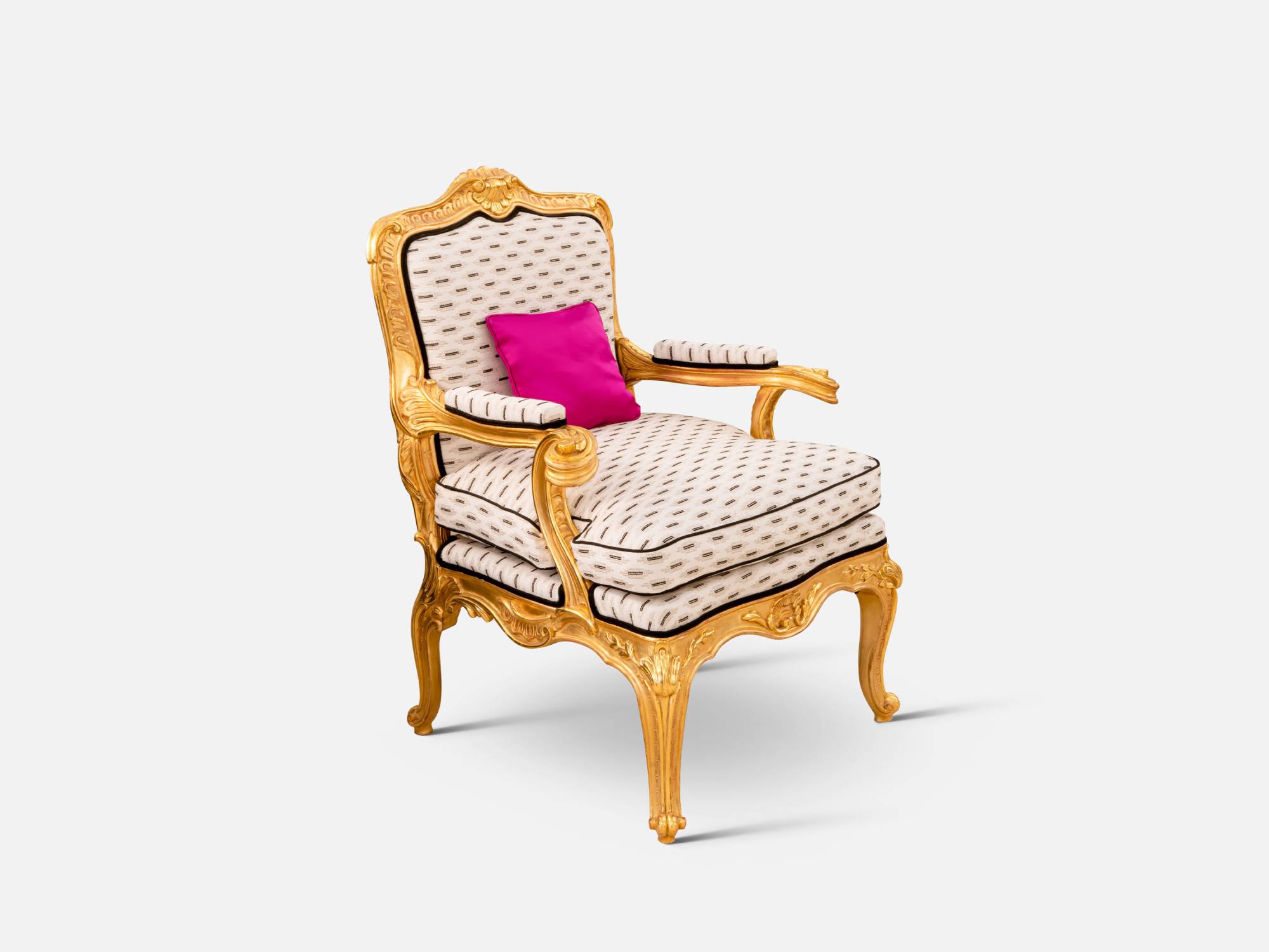 ART. 757 - Poltrone di lusso in stile contemporaneo made in Italy. Arredamento di lusso italiano C.G. Capelletti