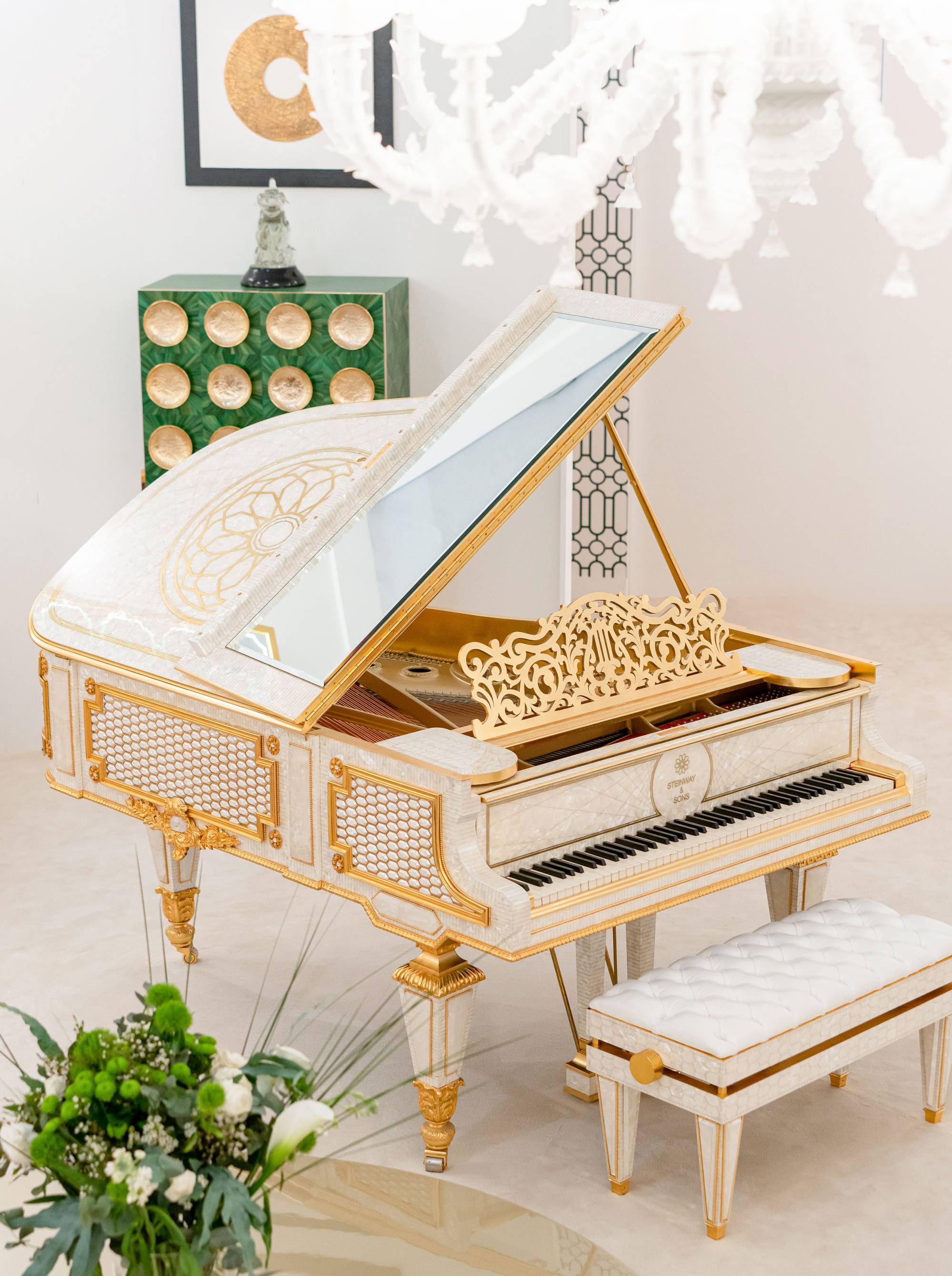 ART. 2728 – C.G. Capelletti Italian Luxury Classic Pianos. Made in Italy classic interior design