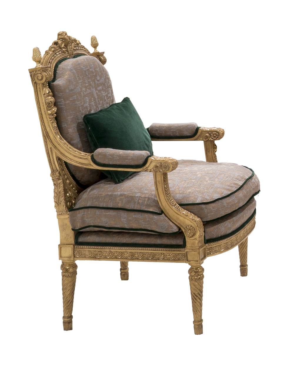 ART. 756-1 - Poltrone di lusso in stile contemporaneo made in Italy. Arredamento di lusso italiano C.G. Capelletti