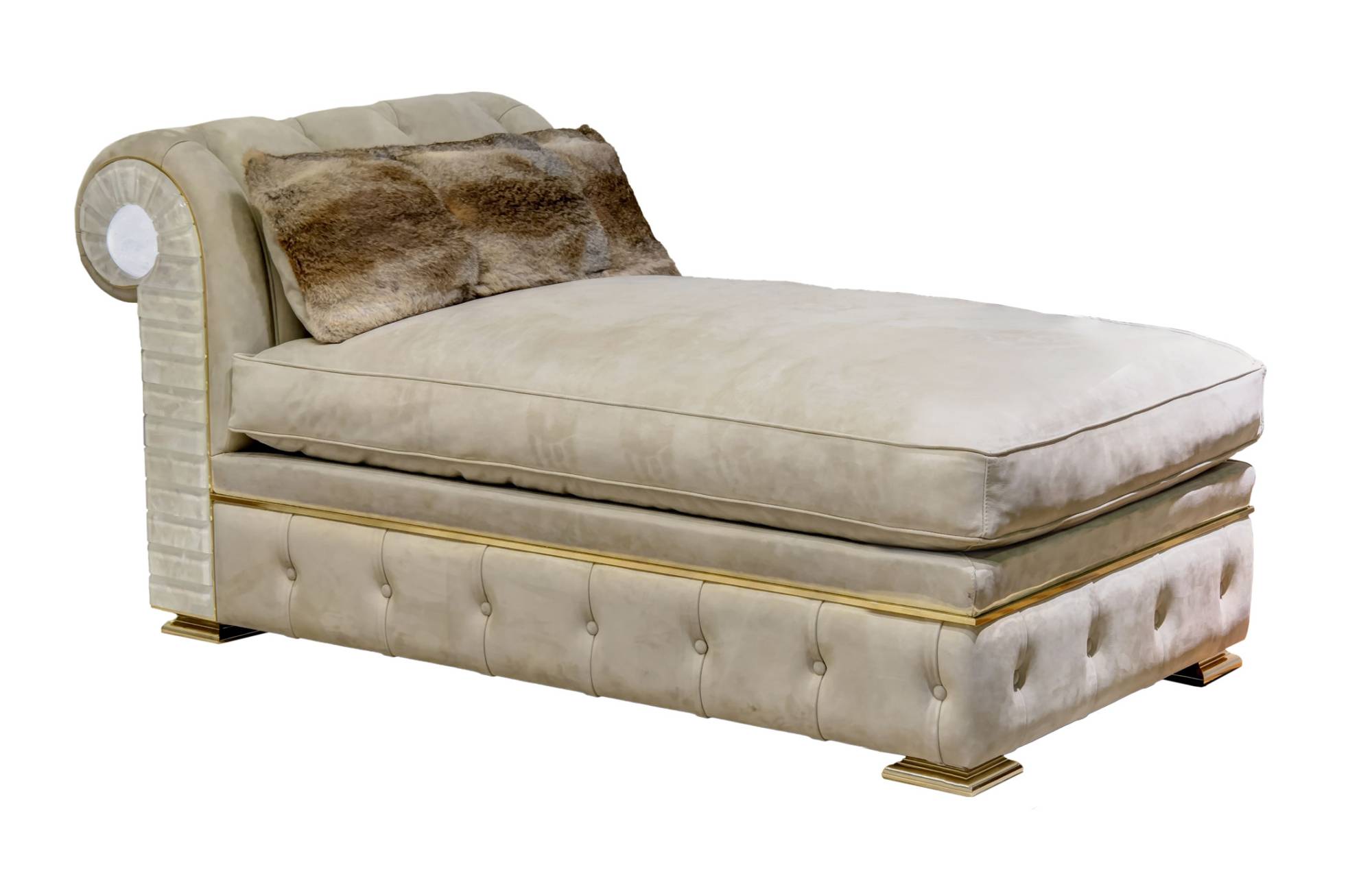 ART. 2076 – C.G. Capelletti Italian Luxury Classic Benches and dormeuses. Transform your space with sophisticated made in italy classic interior design.