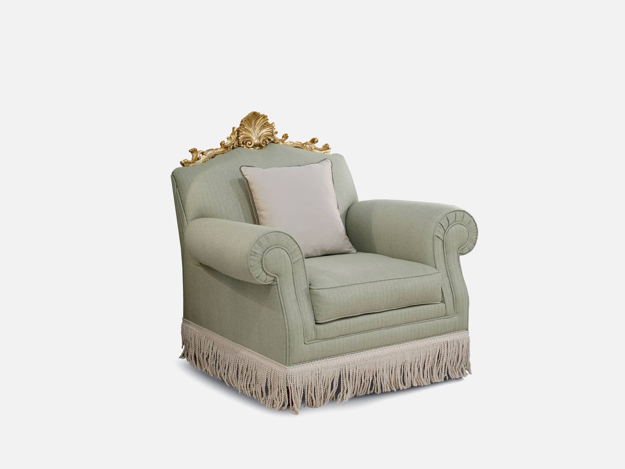 ART. 2200 - Poltrone di lusso in stile classico made in Italy. Design di interni italiano C.G. Capelletti