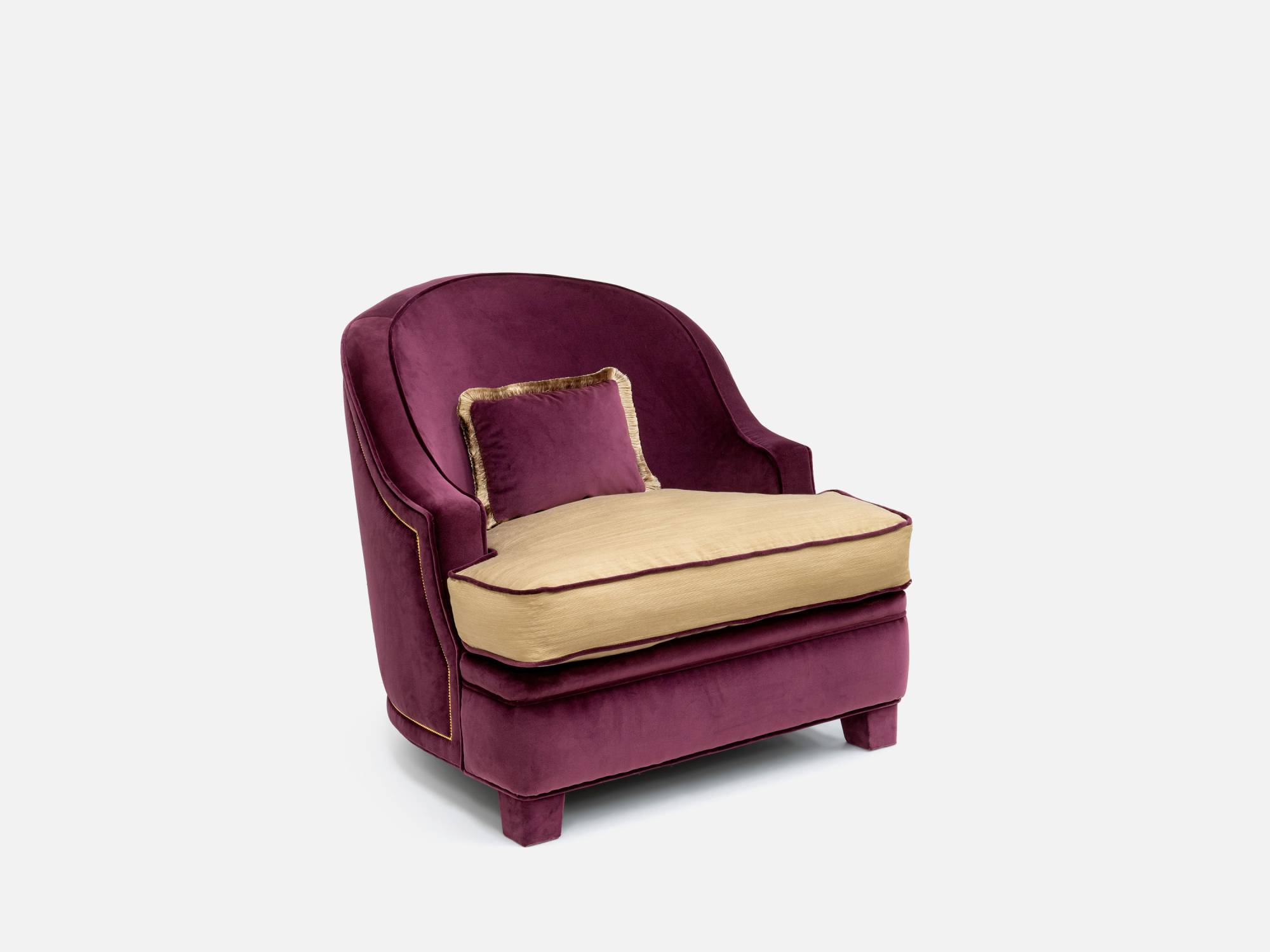 ART. 2295 – C.G. Capelletti Italian Luxury Classic Armchairs. Made in Italy classic interior design