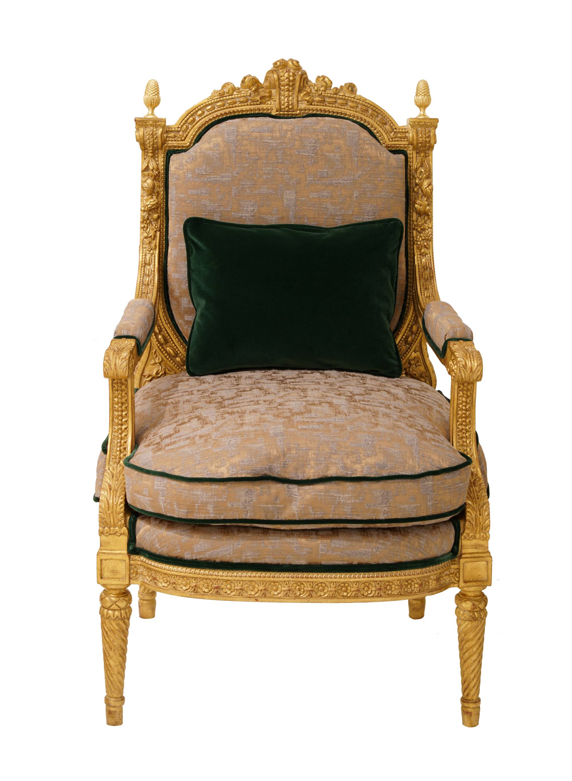 ART. 756-1 - Poltrone di lusso in stile contemporaneo made in Italy. Arredamento di lusso italiano C.G. Capelletti