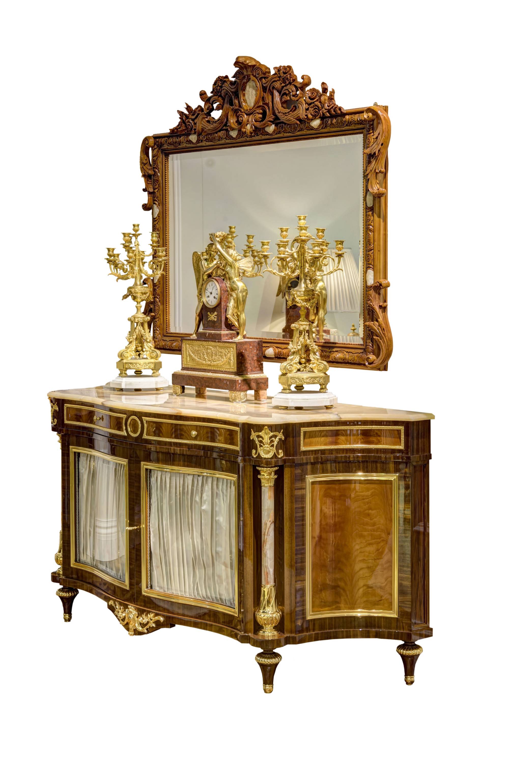ART. 2073 - Ambienti con Credenze di lusso C.G. Capelletti in stile classico italiano