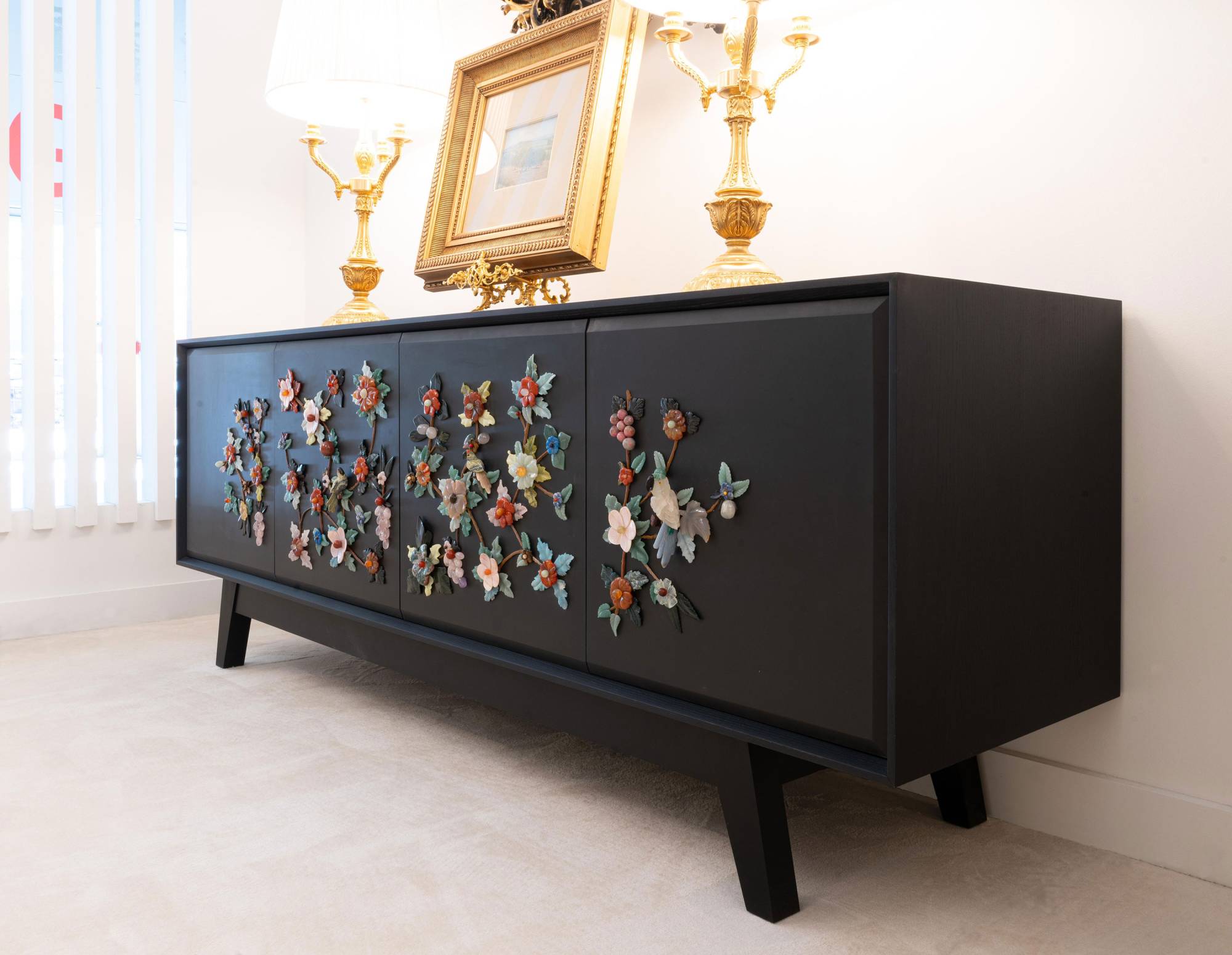 ART. 2372 – C.G. Capelletti Italian Luxury Classic Sideboards. Made in Italy classic interior design