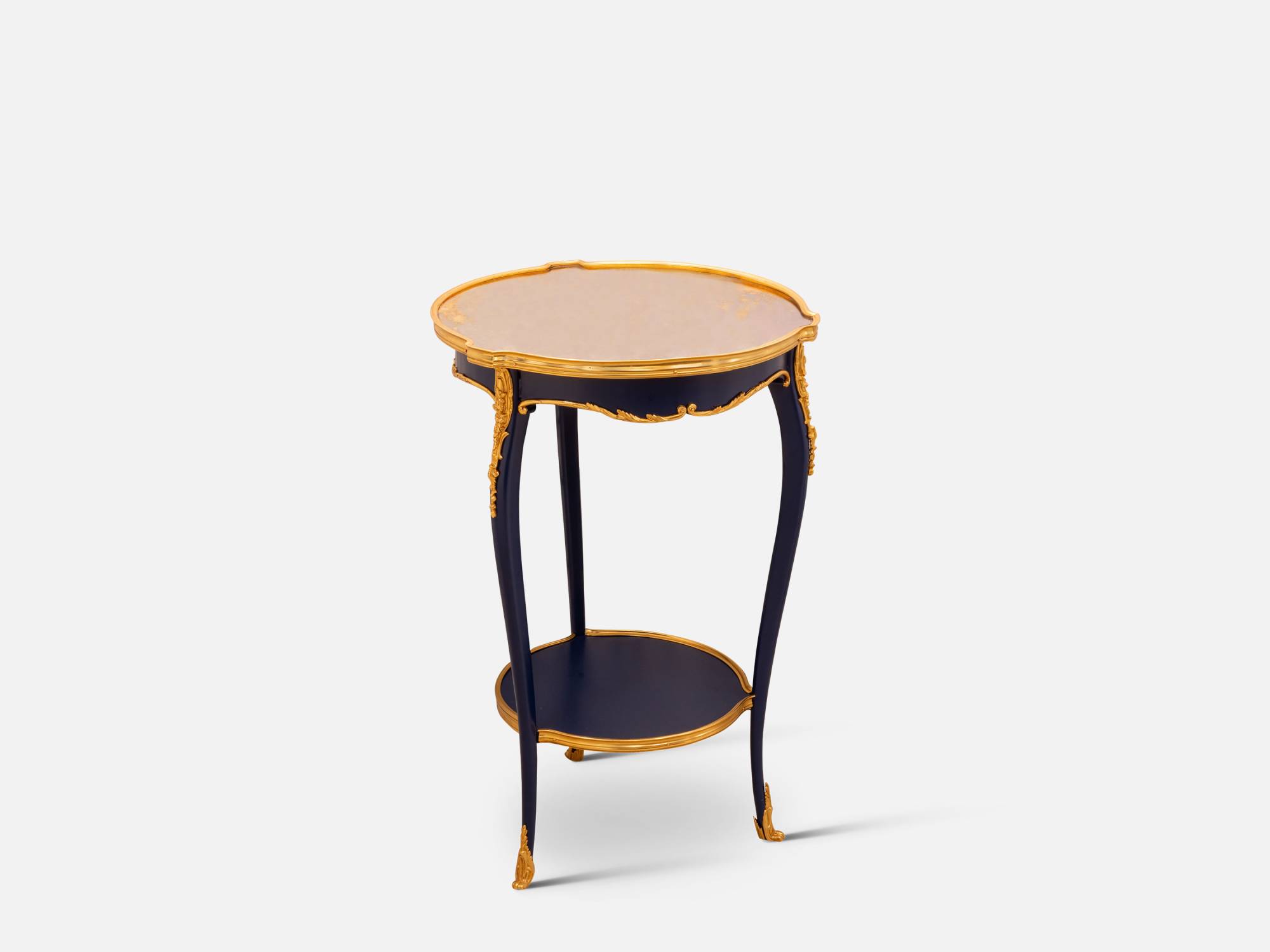 ART. 2383 - Tavolini di lusso in stile classico made in Italy. Design di interni italiano C.G. Capelletti