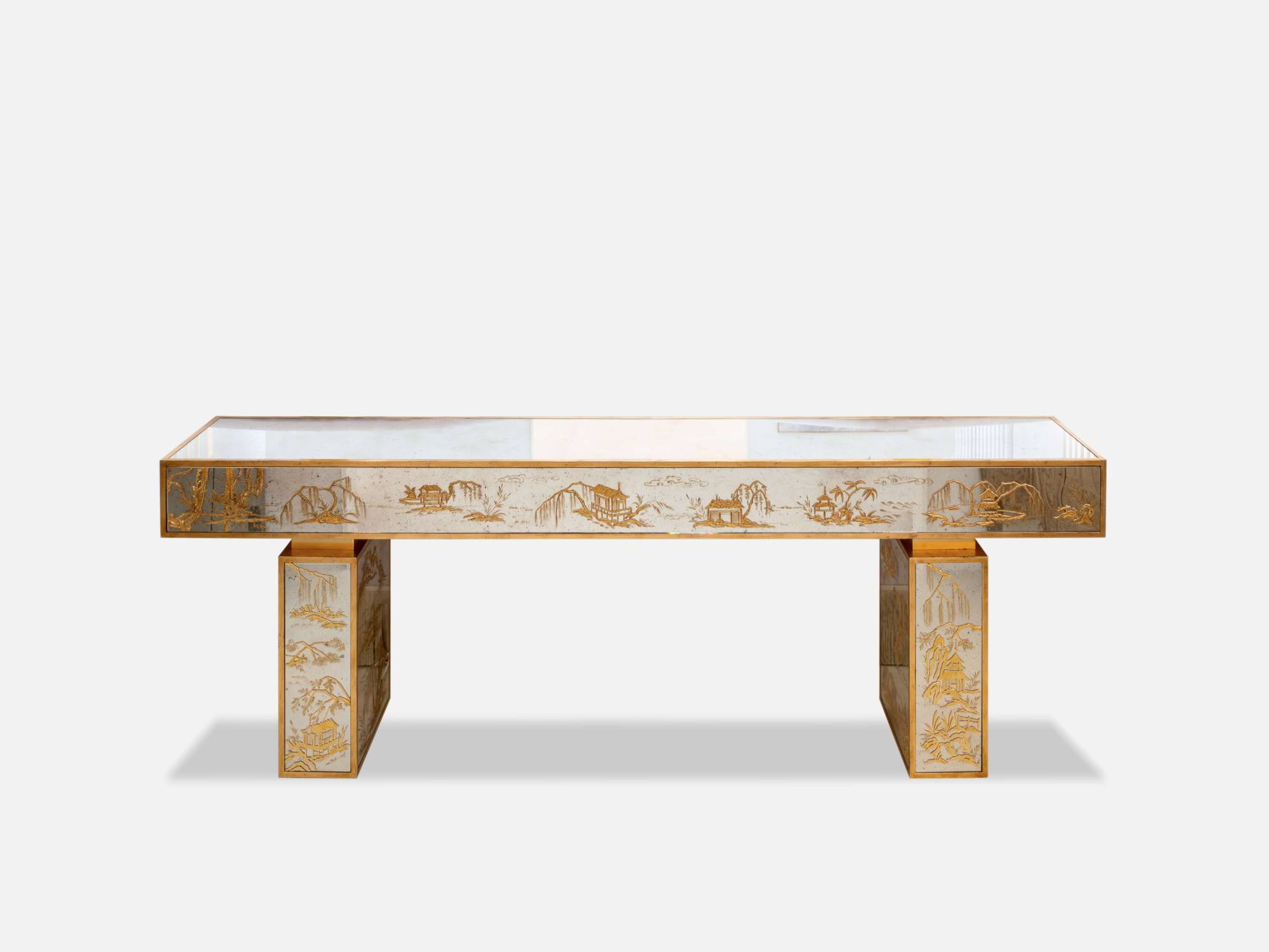 ART. 2412 – C.G. Capelletti Italian Luxury Classic Console. Made in Italy classic interior design