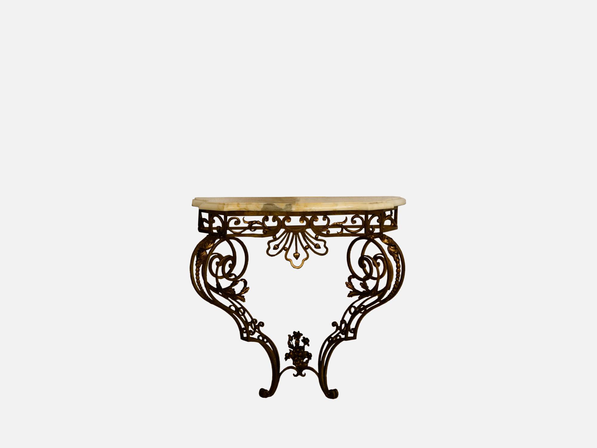 ART. 2085 - Consolle di lusso in stile classico made in Italy. Design di interni italiano C.G. Capelletti